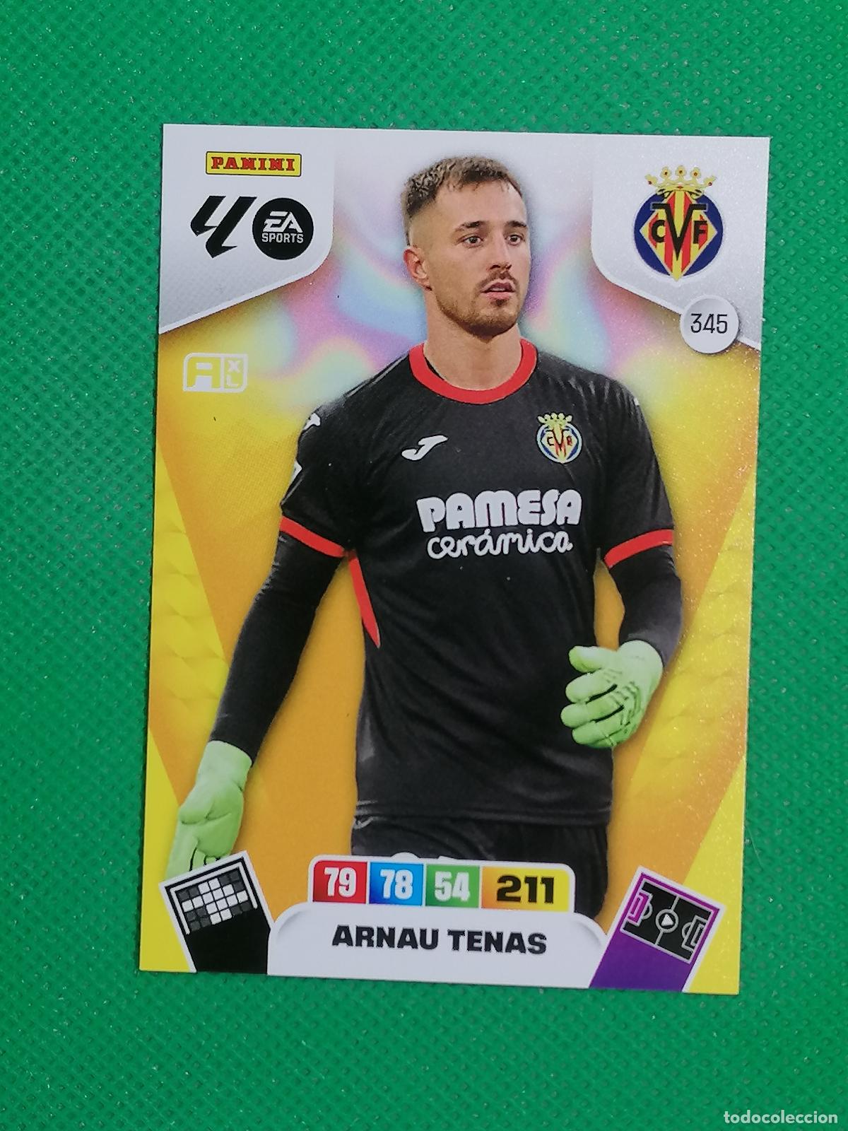 Cromos de F&uacute;tbol: 345 ARNAU TENAS VILLARREAL ⚽ LIGA ADRENALYN XL 2025 2026 25 26 ⚽