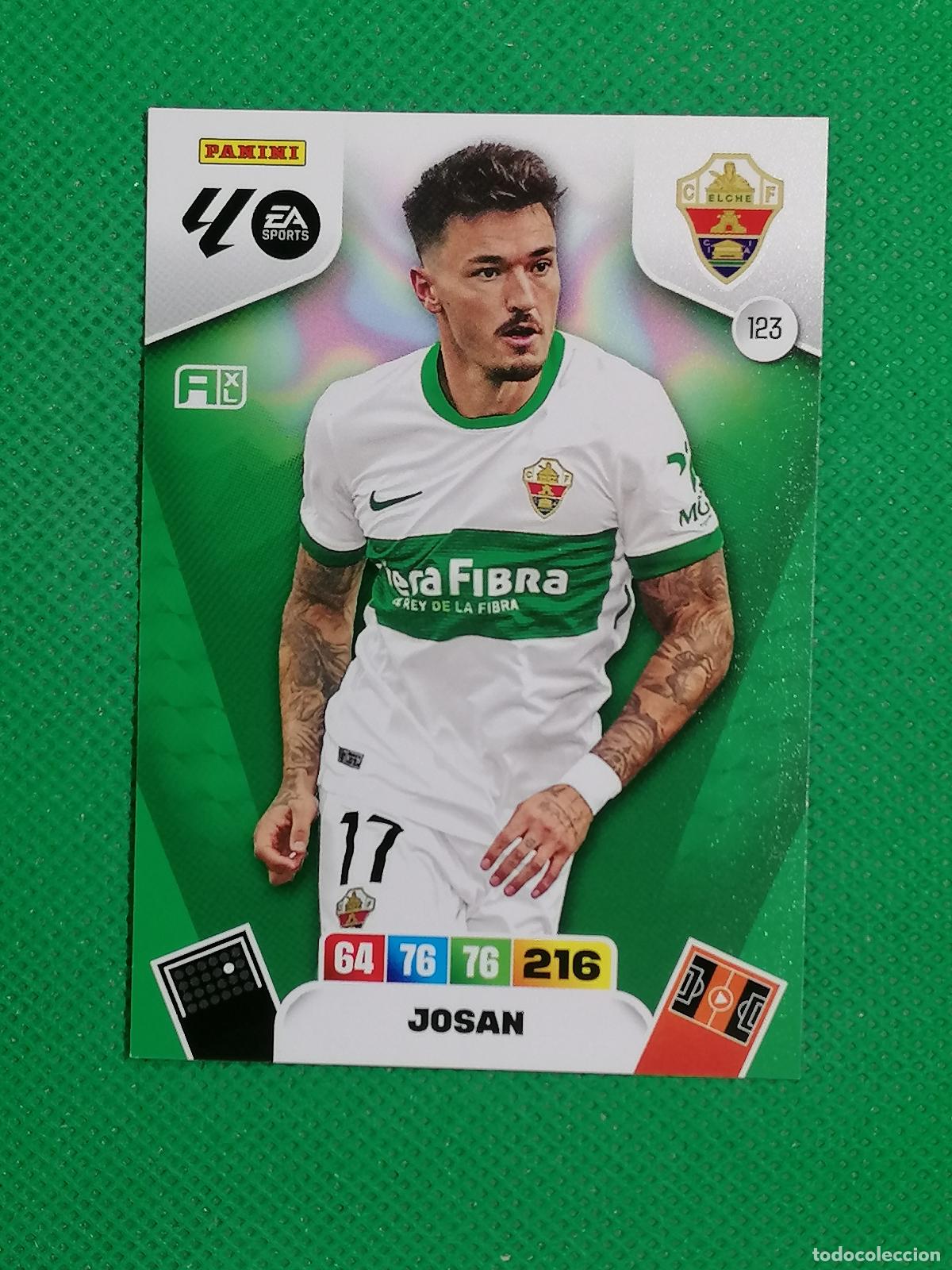 Cromos de F&uacute;tbol: 123 JOSAN ELCHE ⚽ LIGA ADRENALYN XL 2025 2026 25 26 ⚽