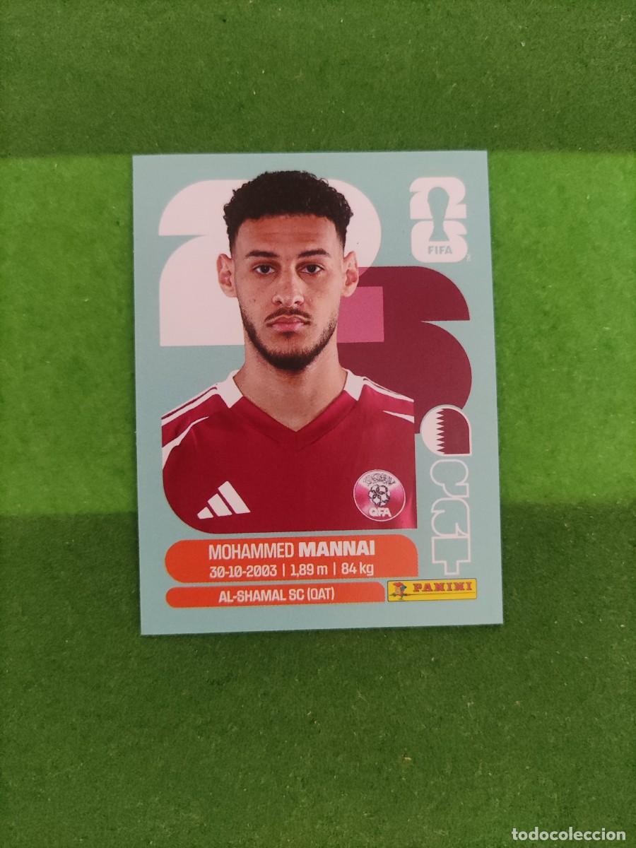 Cromos de F&uacute;tbol: Mannai Qatar QAT 9 Sticker Mundial 2026 FIFA World Cup / Sin pegar