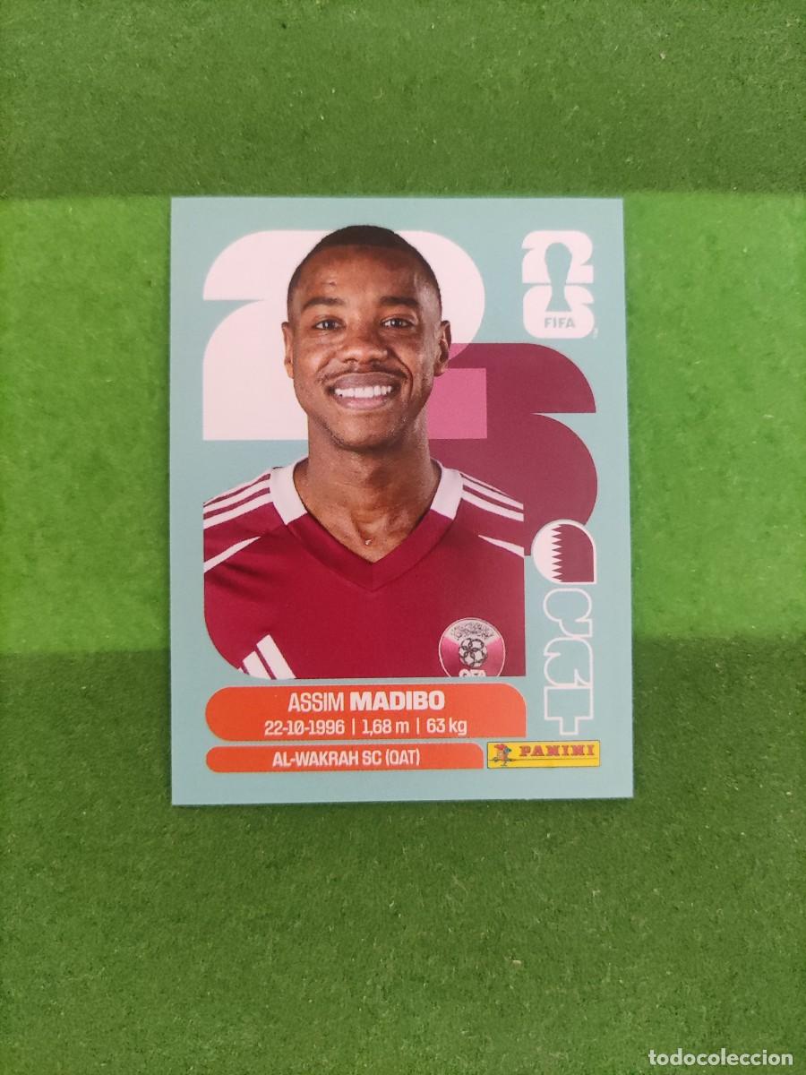 Cromos de F&uacute;tbol: Madibo Qatar QAT 11 Sticker Mundial 2026 FIFA World Cup / Sin pegar