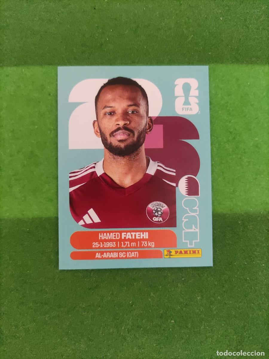 Cromos de F&uacute;tbol: Fatehi Qatar QAT 12 Sticker Mundial 2026 FIFA World Cup / Sin pegar