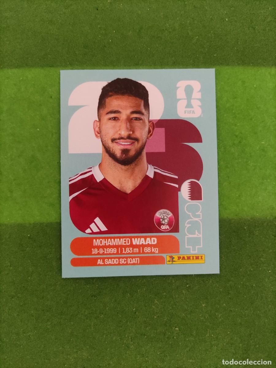 Cromos de F&uacute;tbol: Waad Qatar QAT 14 Sticker Mundial 2026 FIFA World Cup / Sin pegar