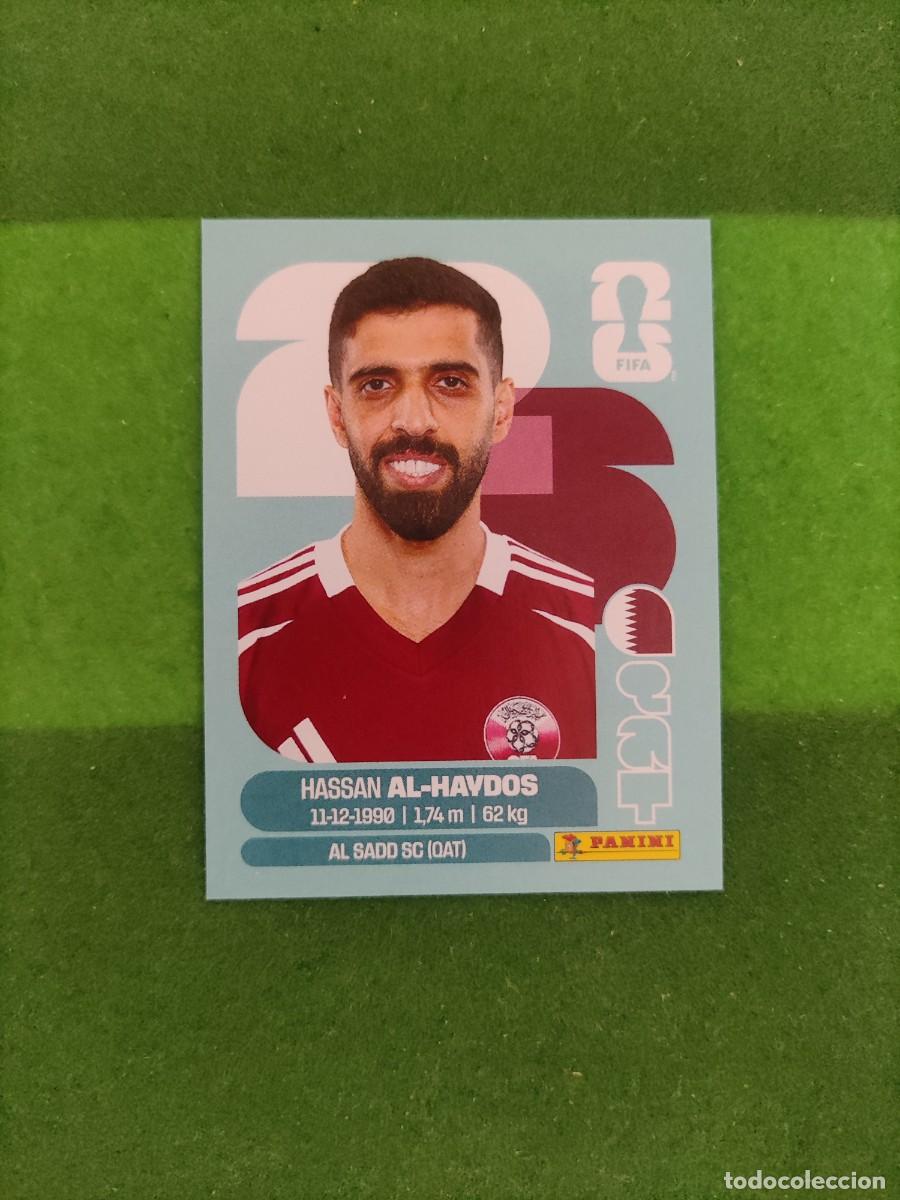 Cromos de F&uacute;tbol: Al-Haydos Qatar QAT 16 Sticker Mundial 2026 FIFA World Cup / Sin pegar