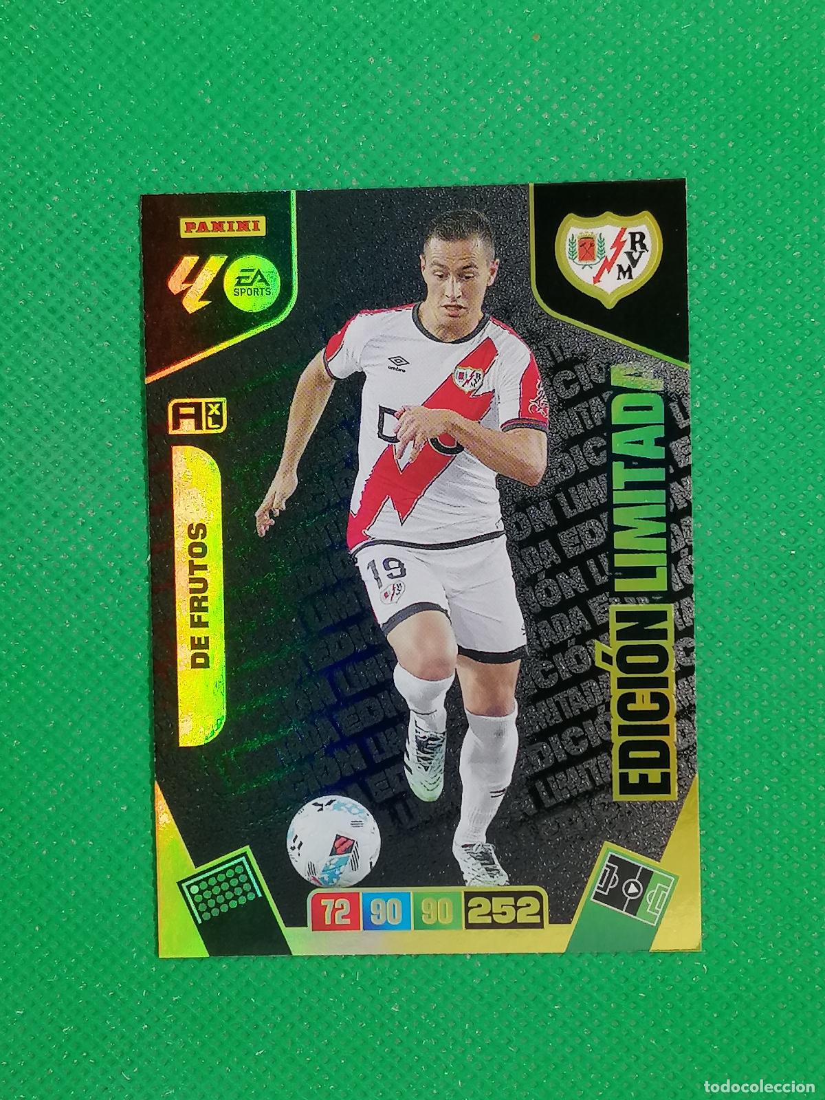 Cromos de F&uacute;tbol: DE FRUTOS RAYO VALLECANO EDICION LIMITADA ⚽ LIGA ADRENALYN XL 2025 2026 25 26 ⚽