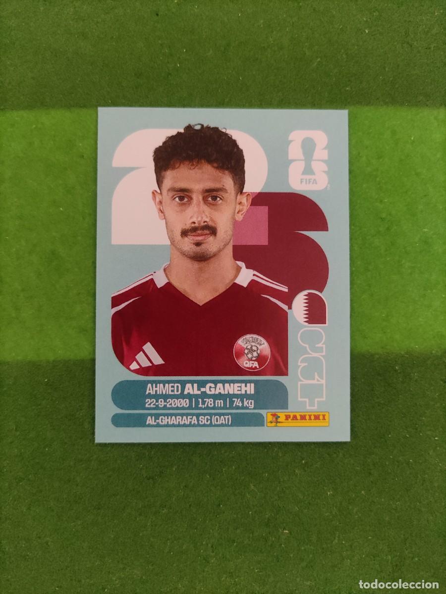 Cromos de F&uacute;tbol: Al-Ganehi Qatar QAT 19 Sticker Mundial 2026 FIFA World Cup / Sin pegar