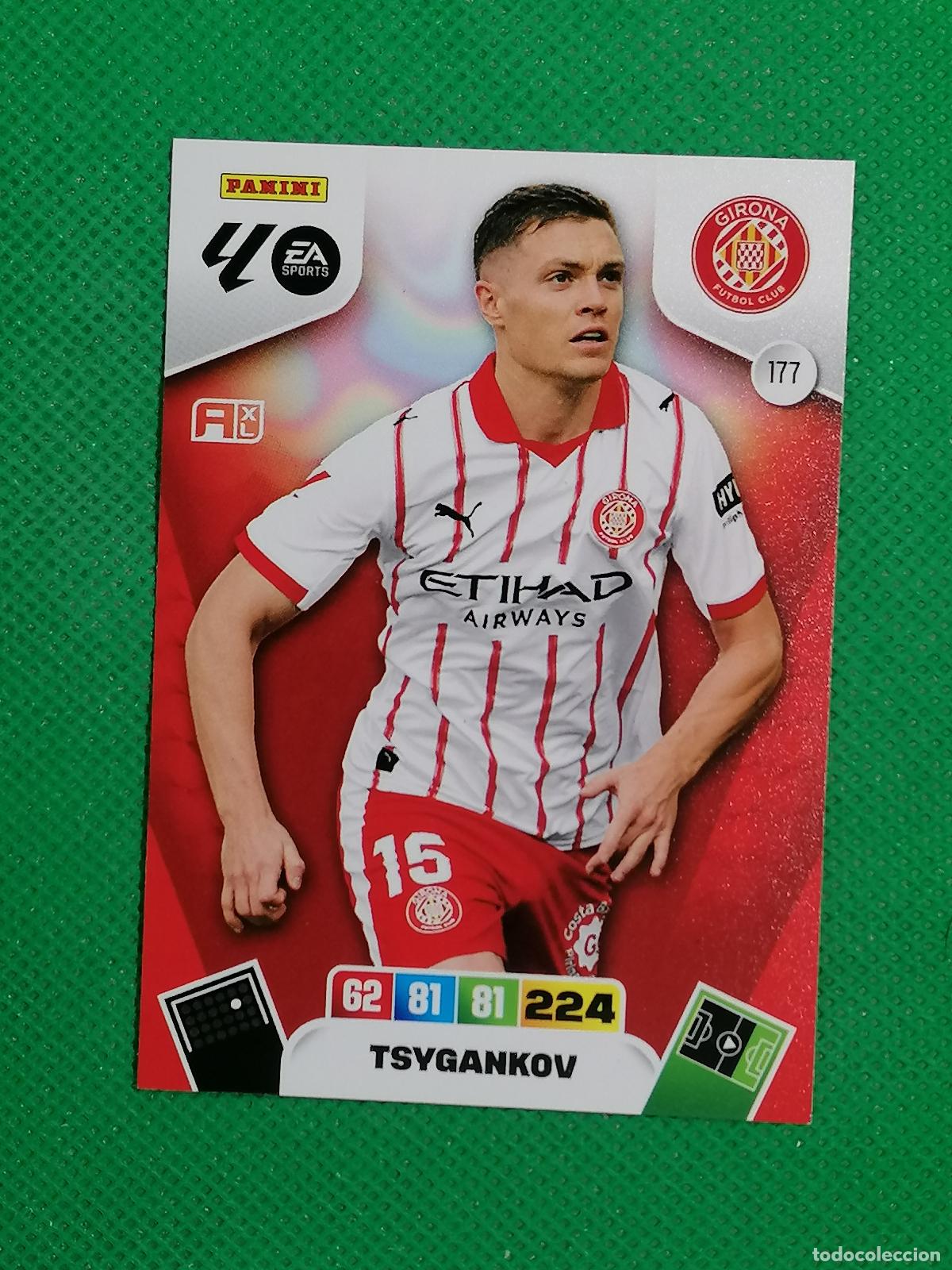 Football Stickers: 177 TSYGANKOV GIRONA ⚽ LIGA ADRENALYN XL 2025 2026 25 26 ⚽