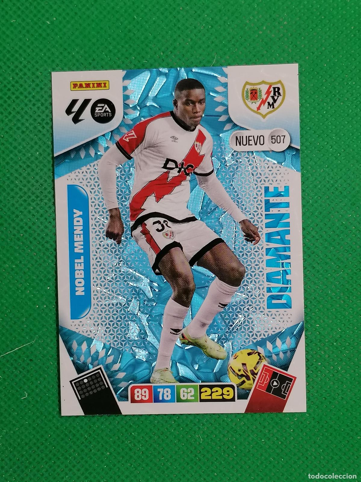 Football Stickers: 507 NOBEL MENDY RAYO VALLECANO NUEVO DIAMANTE ⚽ LIGA ADRENALYN XL 2025 2026 25 26 ⚽