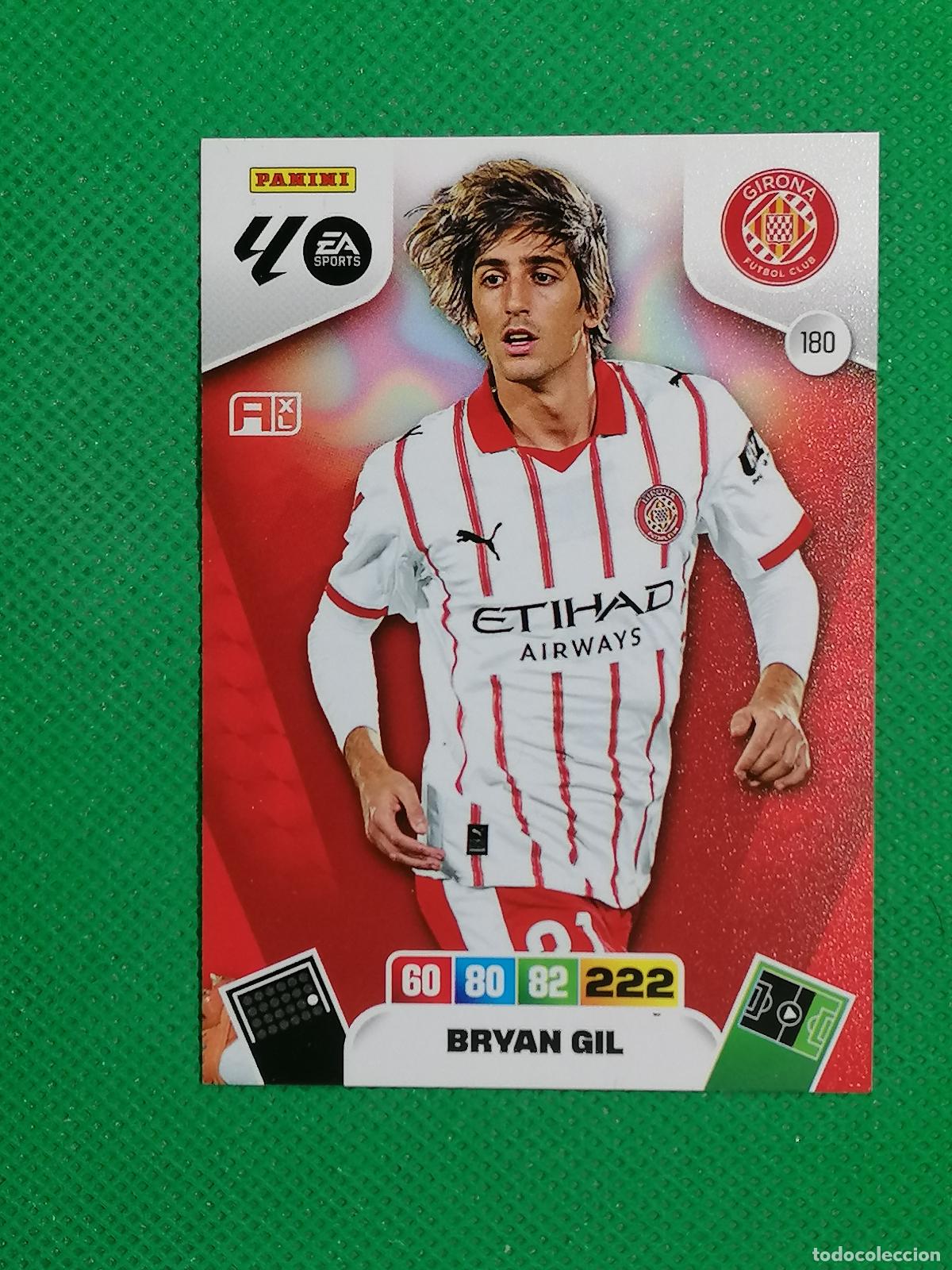 Football Stickers: 180 BRYAN GIL GIRONA ⚽ LIGA ADRENALYN XL 2025 2026 25 26 ⚽