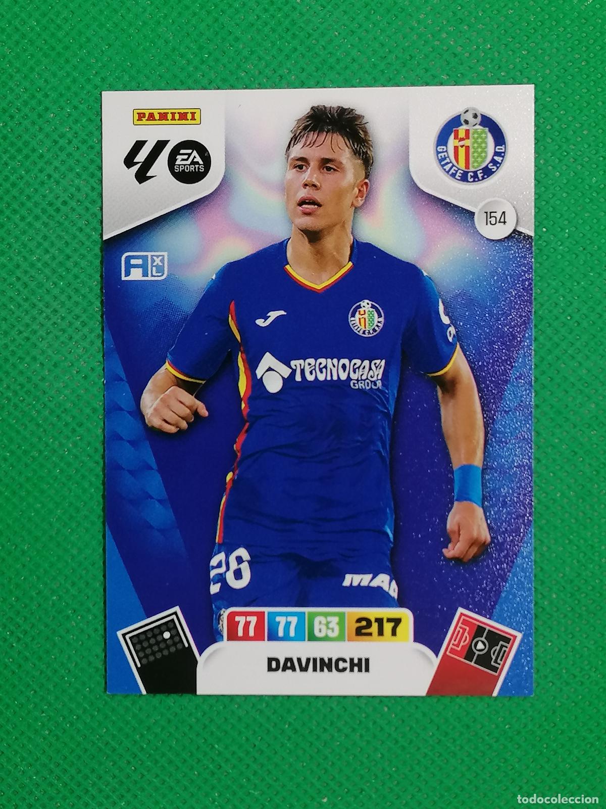 Cromos de F&uacute;tbol: 154 DAVINCHI GETAFE ⚽ LIGA ADRENALYN XL 2025 2026 25 26 ⚽