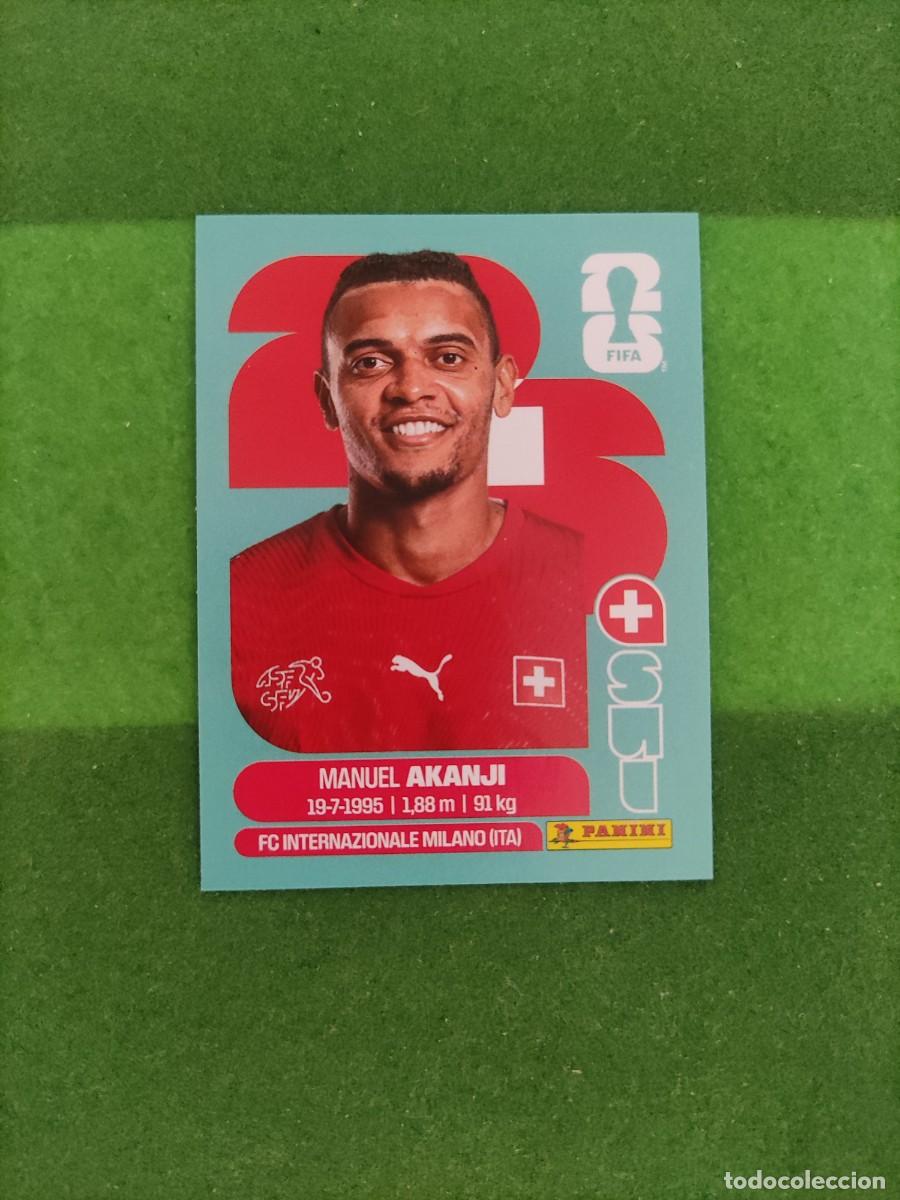 Cromos de F&uacute;tbol: Akanji Suiza SUI 4 Sticker Mundial 2026 FIFA World Cup / Sin pegar