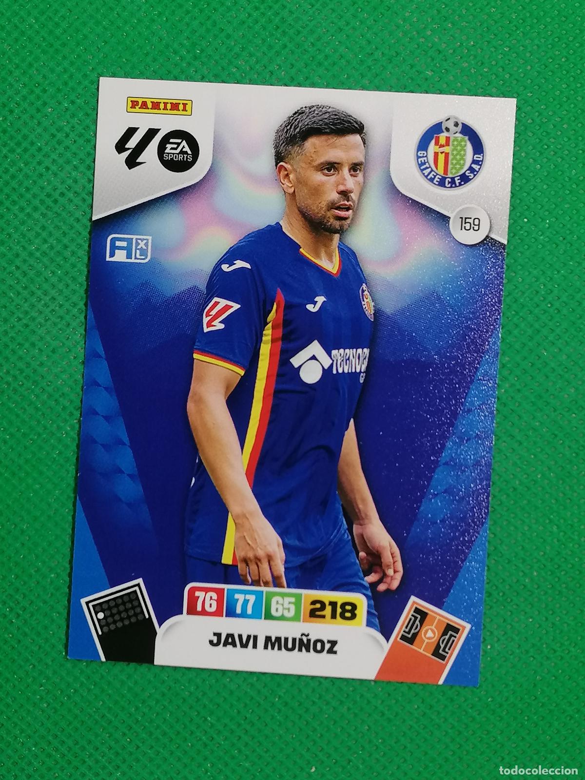 Cromos de F&uacute;tbol: 159 JAVI MU&Ntilde;OZ GETAFE ⚽ LIGA ADRENALYN XL 2025 2026 25 26 ⚽