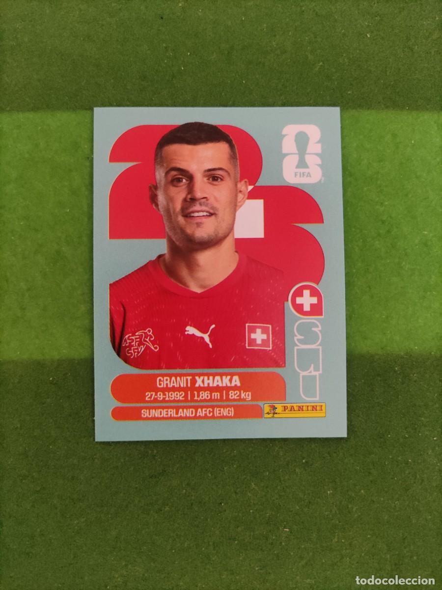 Cromos de F&uacute;tbol: Xhaka Suiza SUI 9 Sticker Mundial 2026 FIFA World Cup / Sin pegar