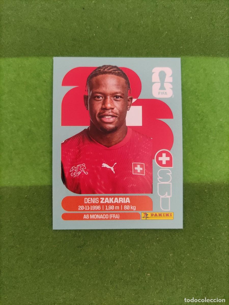 Cromos de F&uacute;tbol: Zakaria Suiza SUI 10 Sticker Mundial 2026 FIFA World Cup / Sin pegar