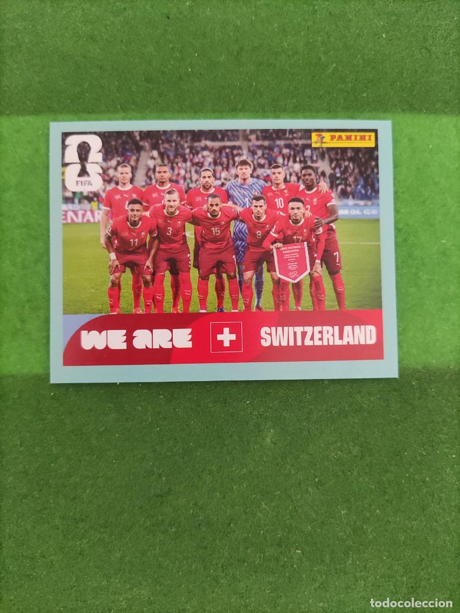 Cromos de F&uacute;tbol: We are Suiza SUI 13 Sticker Mundial 2026 FIFA World Cup / Sin pegar
