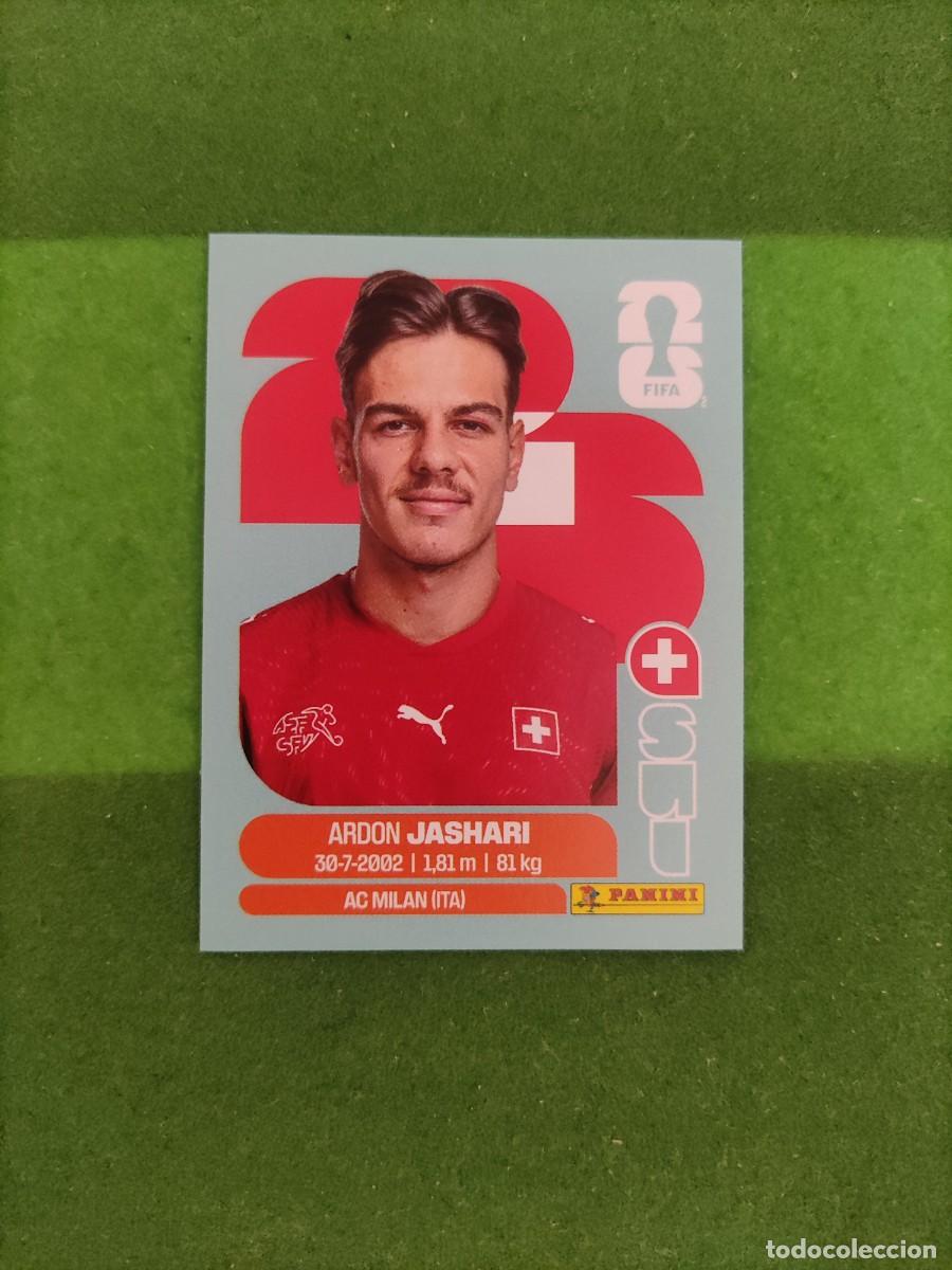 Cromos de F&uacute;tbol: Jashari Suiza SUI 14 Sticker Mundial 2026 FIFA World Cup / Sin pegar