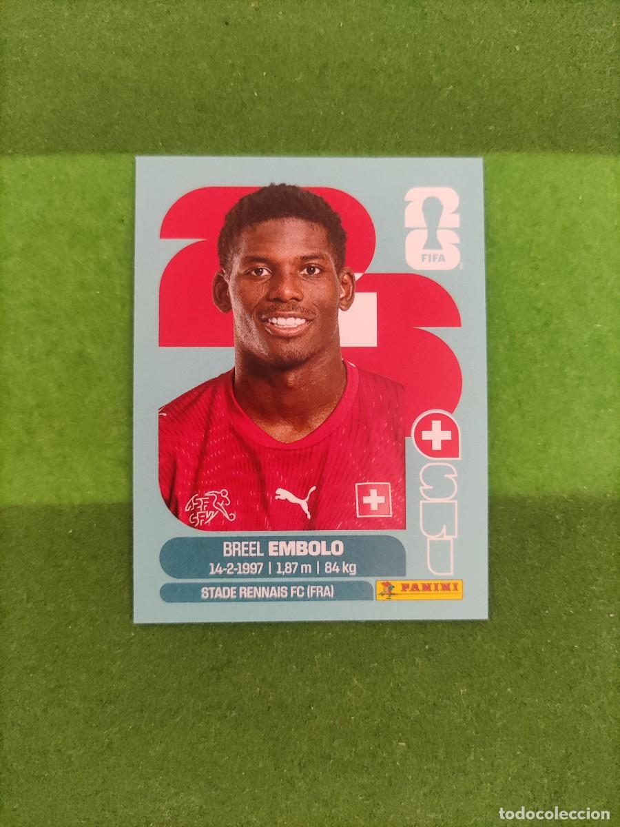 Cromos de F&uacute;tbol: Embolo Suiza SUI 17 Sticker Mundial 2026 FIFA World Cup / Sin pegar