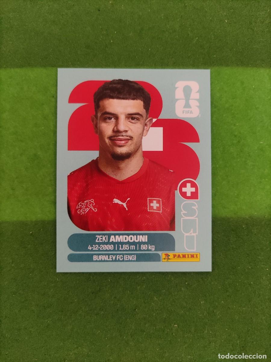 Figurine di Calcio: Amdouni Suiza SUI 20 Sticker Mundial 2026 FIFA World Cup / Sin pegar