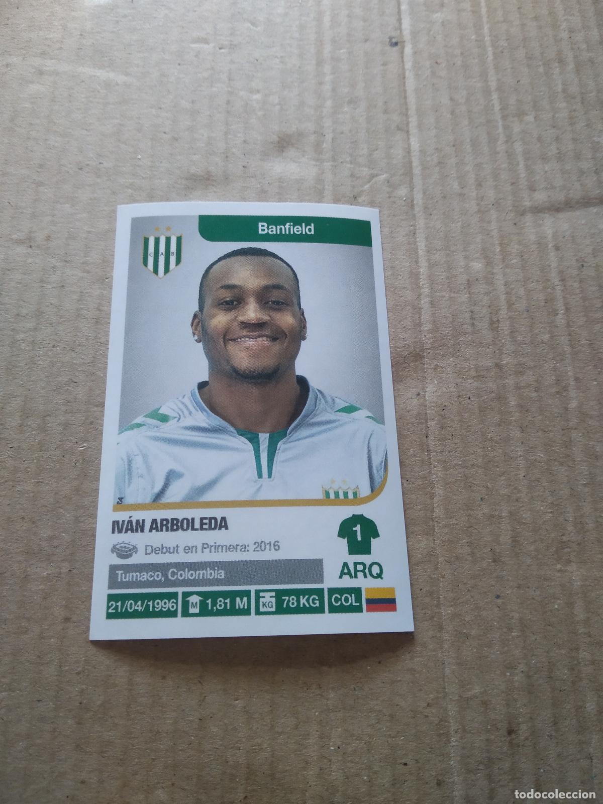 Cromos de F&uacute;tbol: 50 IVAN ARBOLEDA BANFIELD CROMO FUTBOL ARGENTINO 18-19 PANINI LIGA ARGENTINA 2018-2019