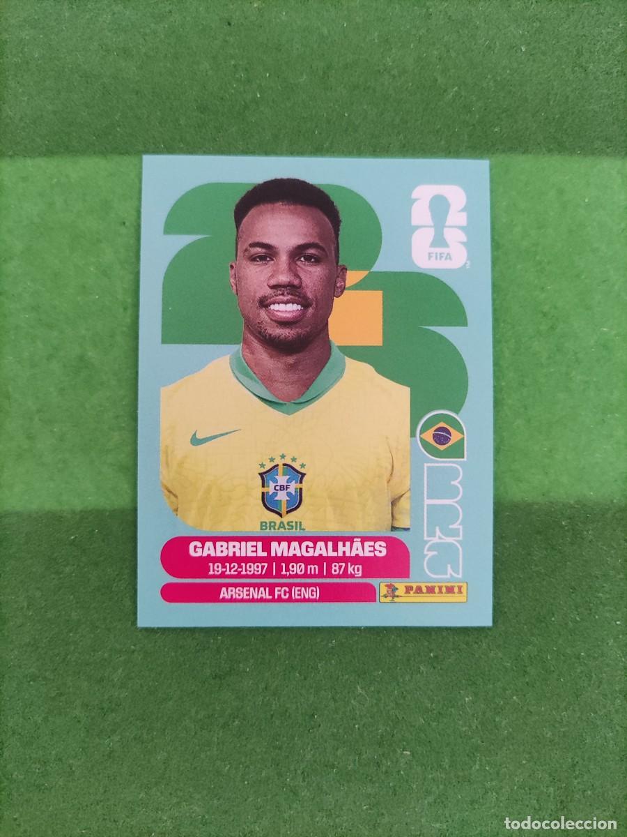 Cromos de F&uacute;tbol: Magalh&atilde;es Brasil BRA 6 Sticker Mundial 2026 FIFA World Cup / Sin pegar