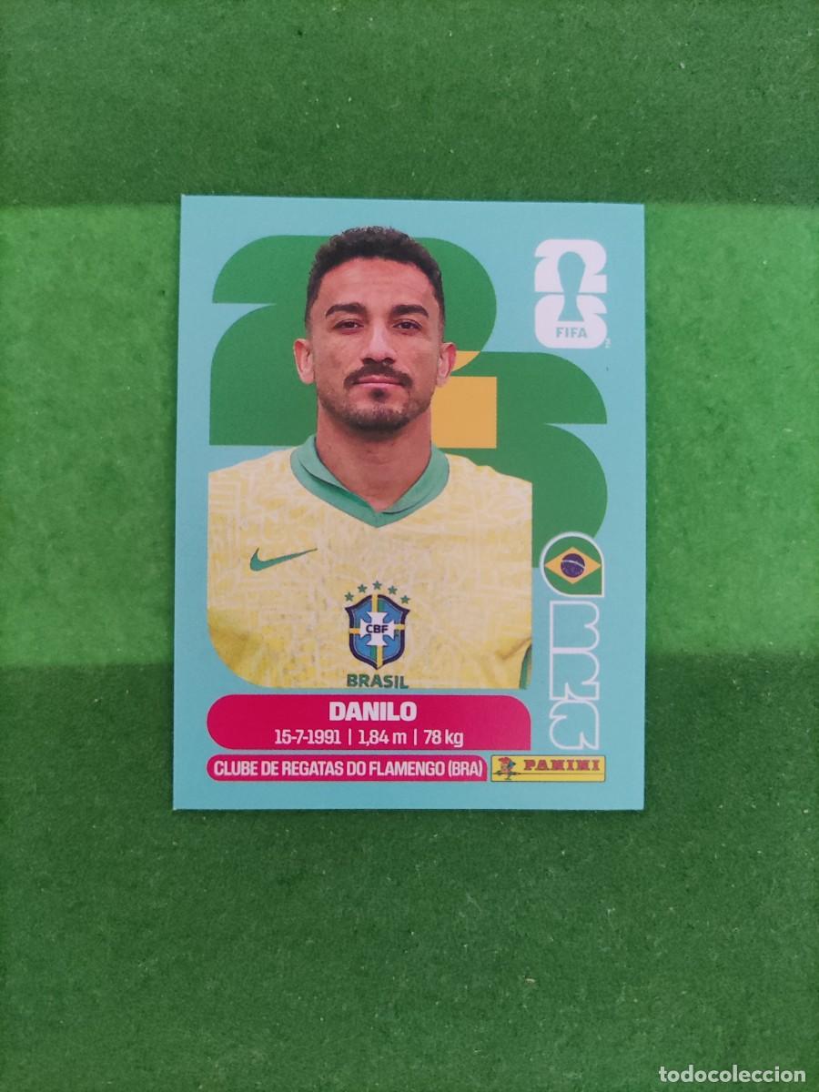 Cromos de F&uacute;tbol: Danilo Brasil BRA 7 Sticker Mundial 2026 FIFA World Cup / Sin pegar
