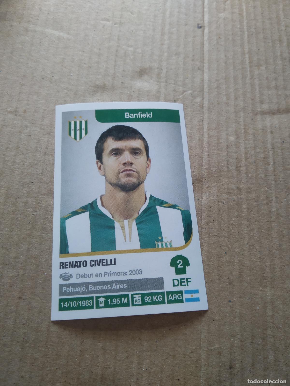 Cromos de F&uacute;tbol: 55 RENATO CIVELLI BANFIELD CROMO FUTBOL ARGENTINO 18-19 PANINI LIGA ARGENTINA 2018-2019