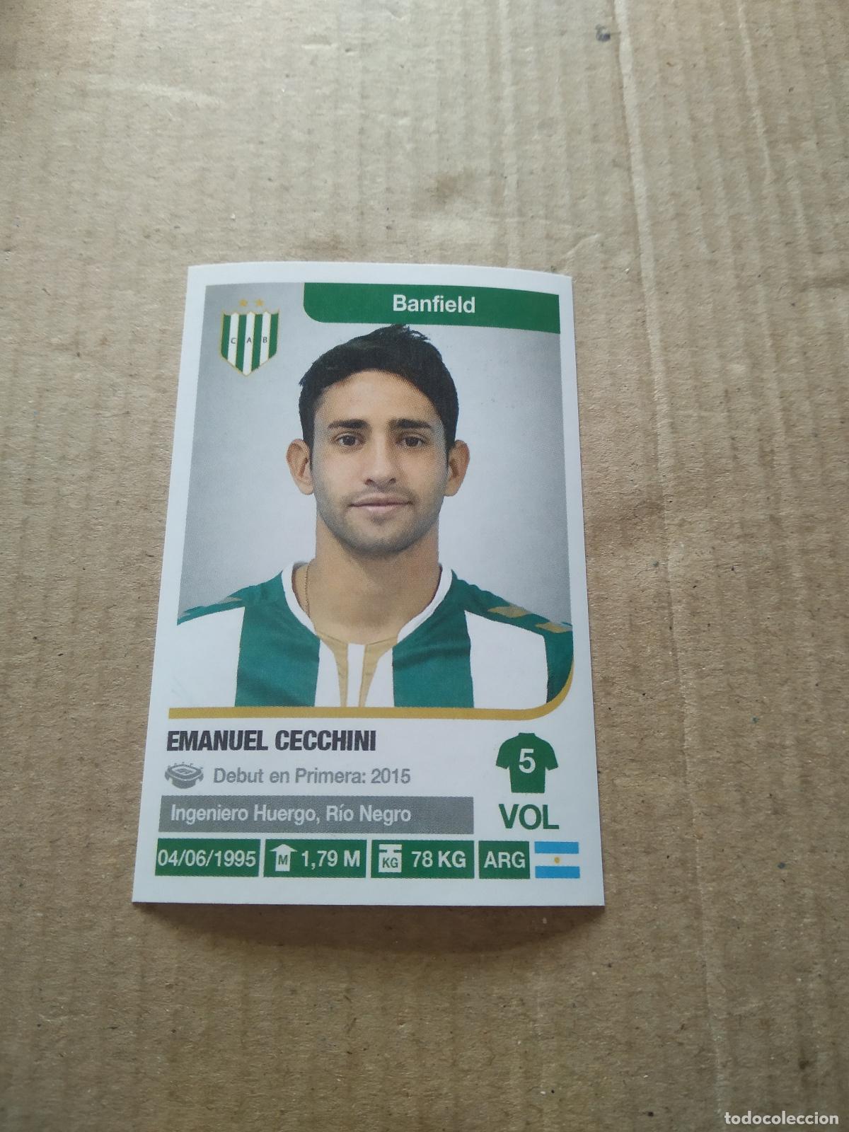 Cromos de F&uacute;tbol: 56 EMANUEL CECCHINI BANFIELD CROMO FUTBOL ARGENTINO 18-19 PANINI LIGA ARGENTINA 2018-2019