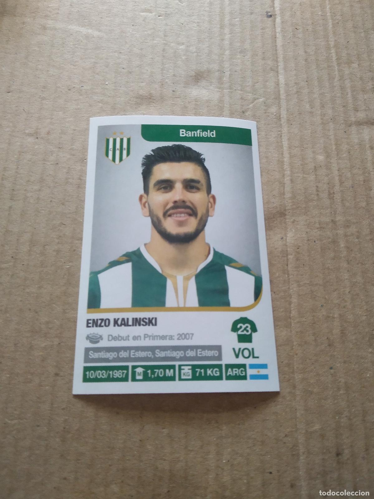 Cromos de Futebol: 57 ENZO KALINSKI BANFIELD CROMO FUTBOL ARGENTINO 18-19 PANINI LIGA ARGENTINA 2018-2019
