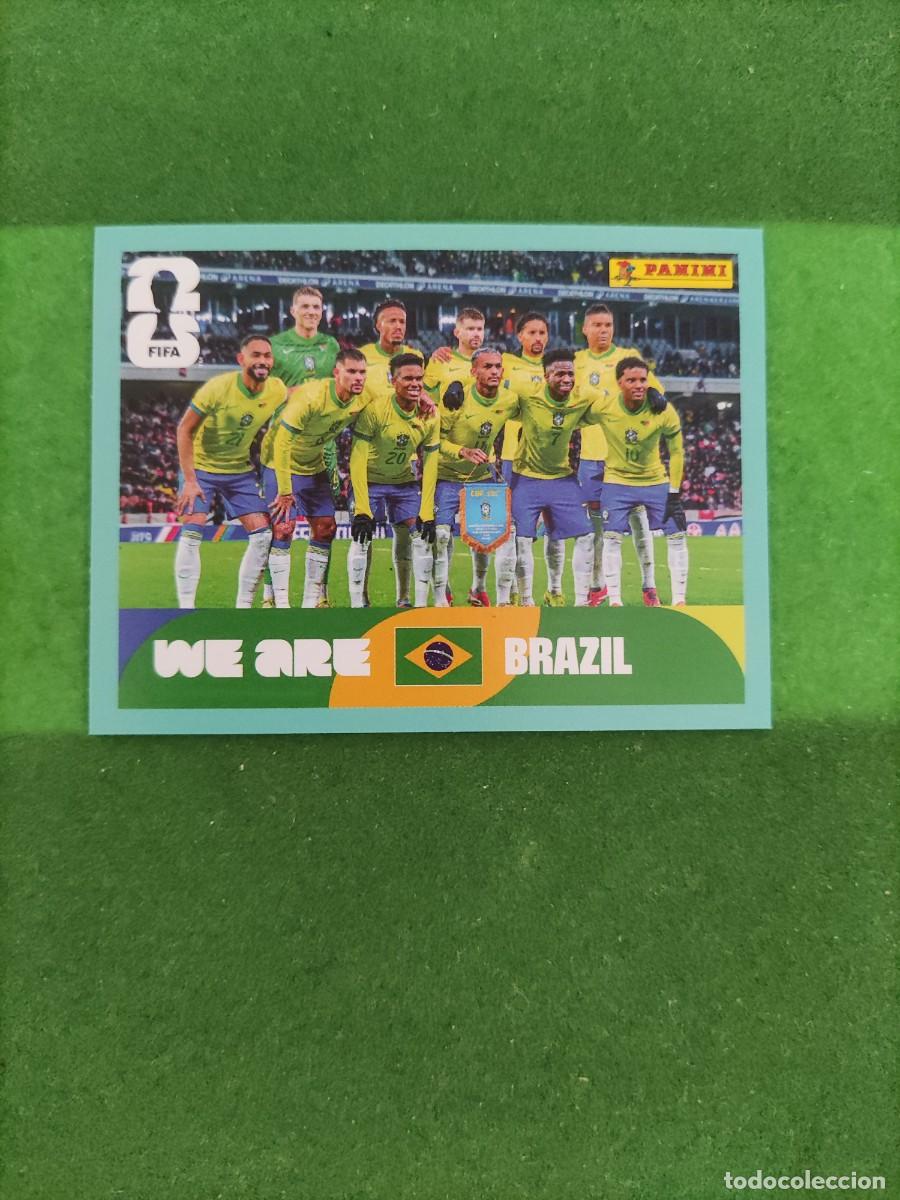 Cromos de Futebol: We are Brasil BRA 13 Sticker Mundial 2026 FIFA World Cup / Sin pegar