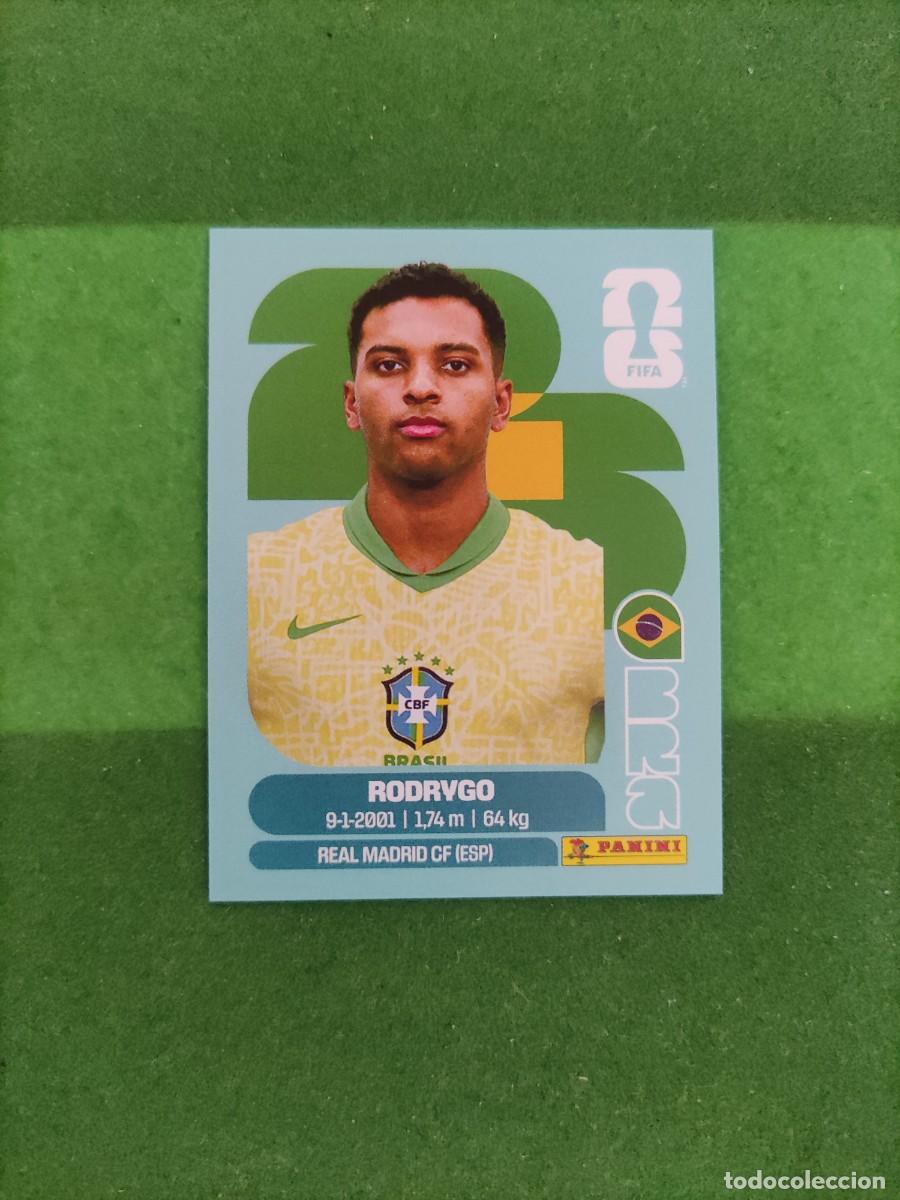 Cromos de Futebol: Rodrygo Brasil BRA 15 Sticker Mundial 2026 FIFA World Cup / Sin pegar