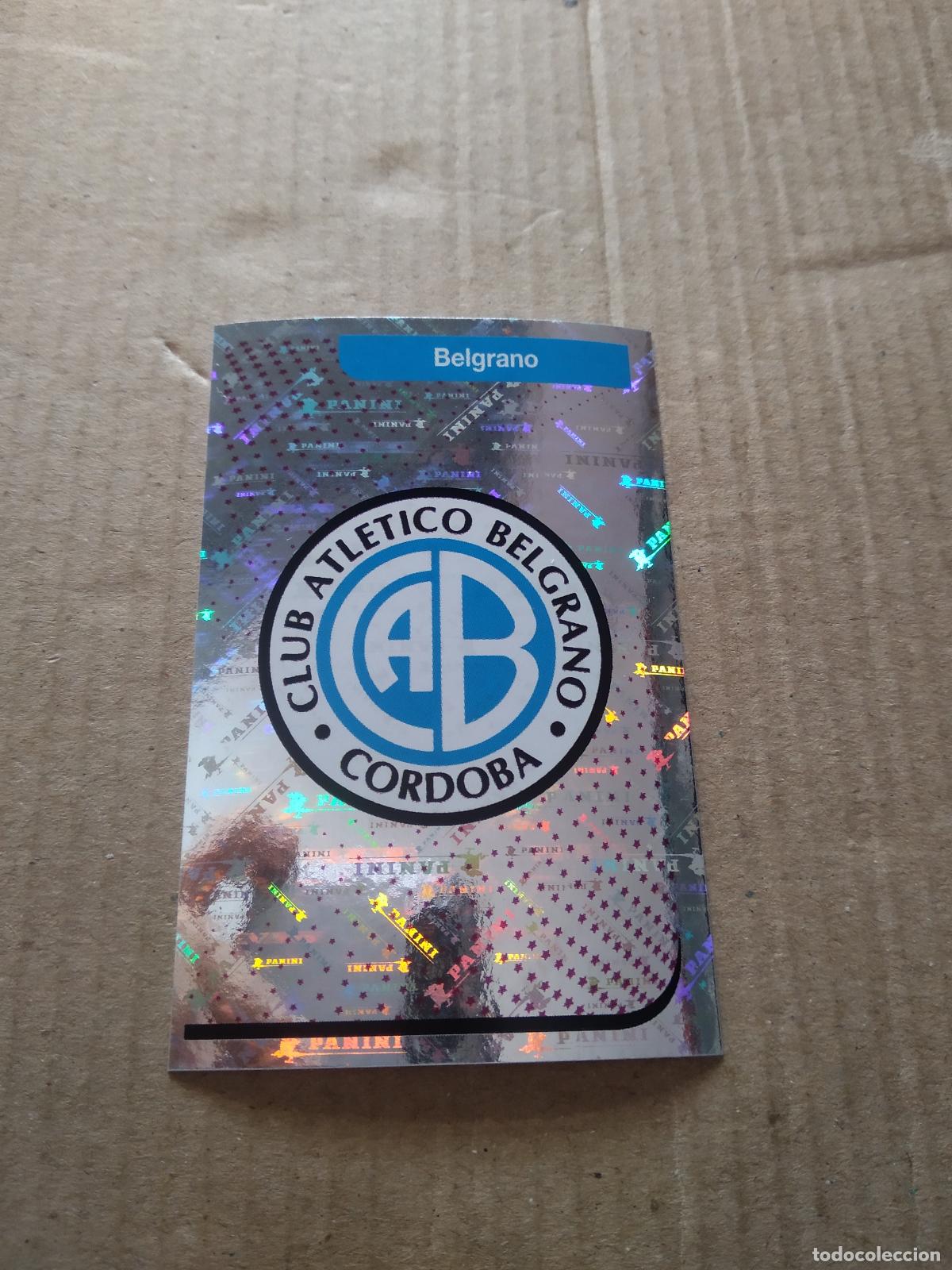 Cromos de F&uacute;tbol: 63 ESCUDO BELGRANO CROMO FUTBOL ARGENTINO 18-19 PANINI LIGA ARGENTINA 2018-2019