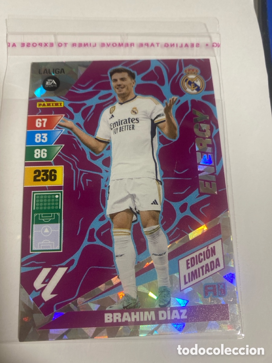 Cartes &agrave; collectionner de Football: Brahim Energy Adrenalin XL 23/24