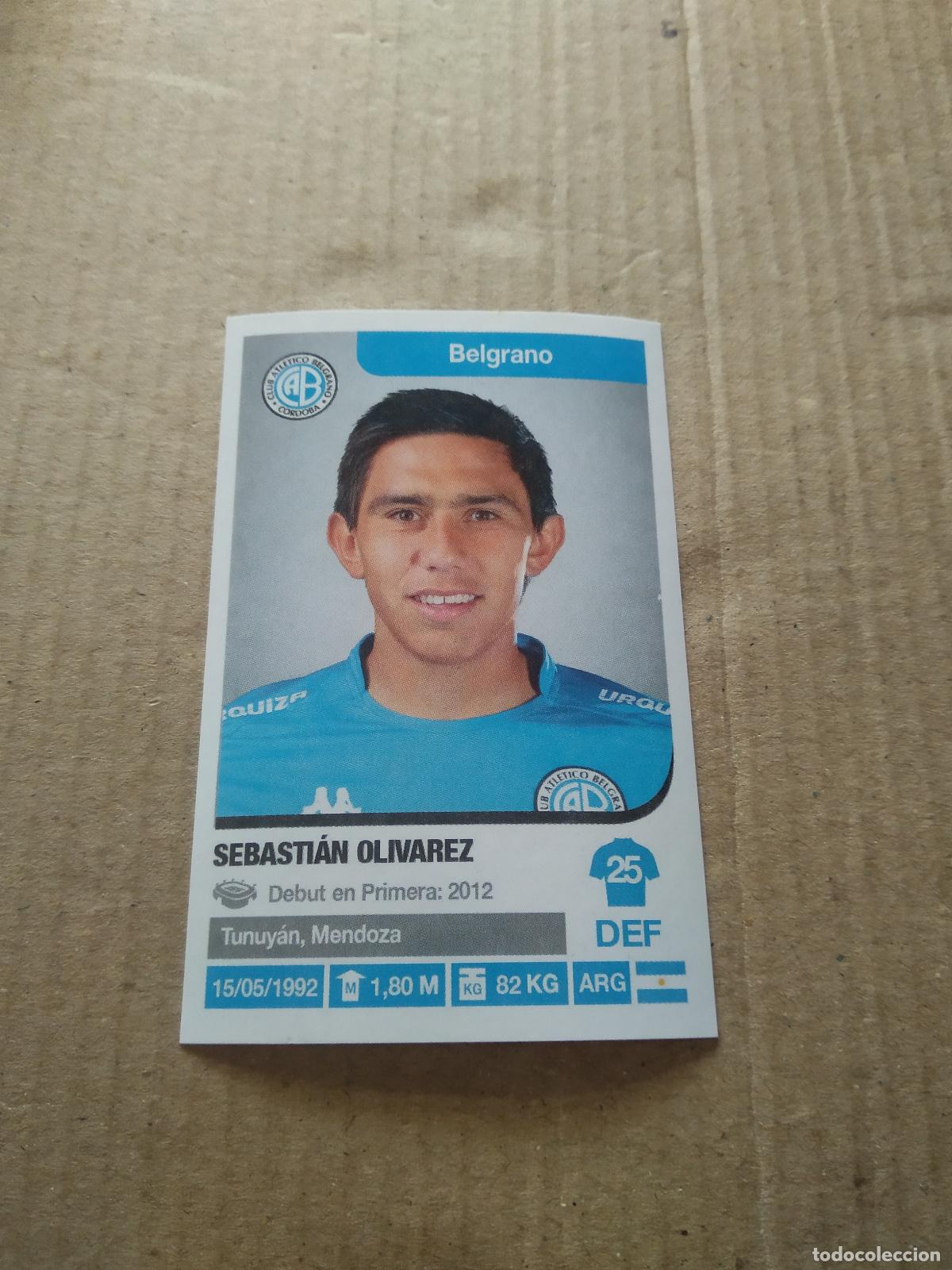 Cromos de F&uacute;tbol: 69 SEBASTIAN OLIVAREZ BELGRANO CROMO FUTBOL ARGENTINO 18-19 PANINI LIGA ARGENTINA 2018-2019