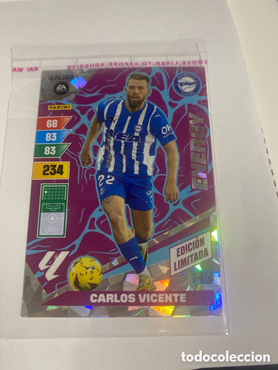 Cartes &agrave; collectionner de Football: Carlos Vicente Energy Adrenalin XL 23/24