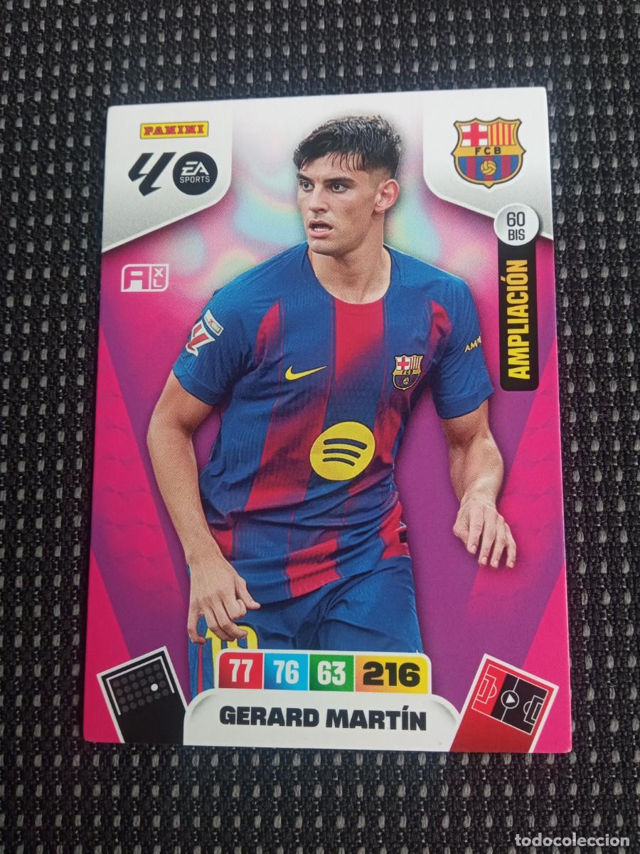 Cromos de Futebol: Gerard Mart&iacute;n, 60 bis, box serie oro, Adrenalyn 25/26