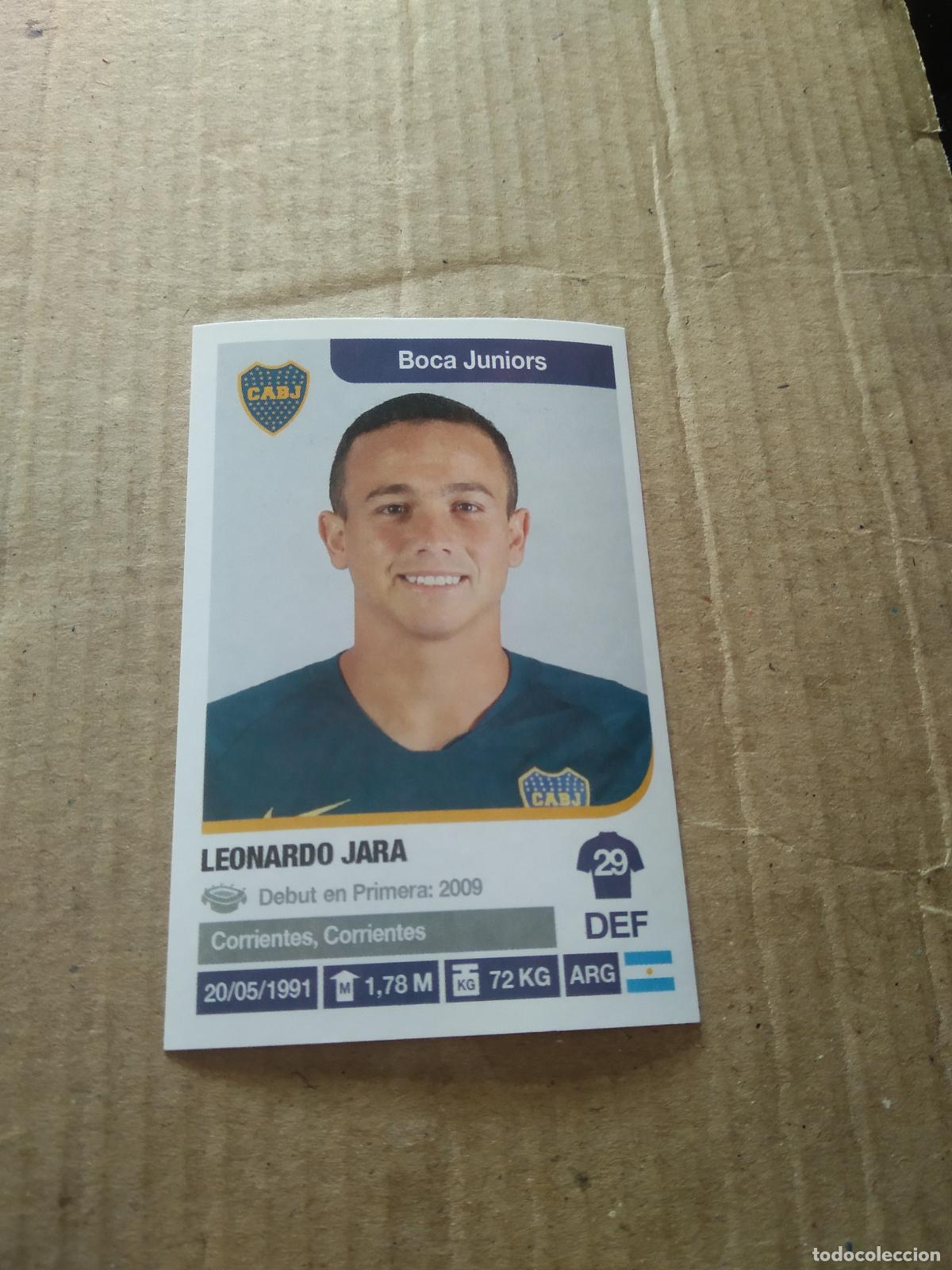 Cartes &agrave; collectionner de Football: 82 LEONARDO JARA BOCA JUNIORS CROMO FUTBOL ARGENTINO 18-19 PANINI LIGA ARGENTINA 2018-2019