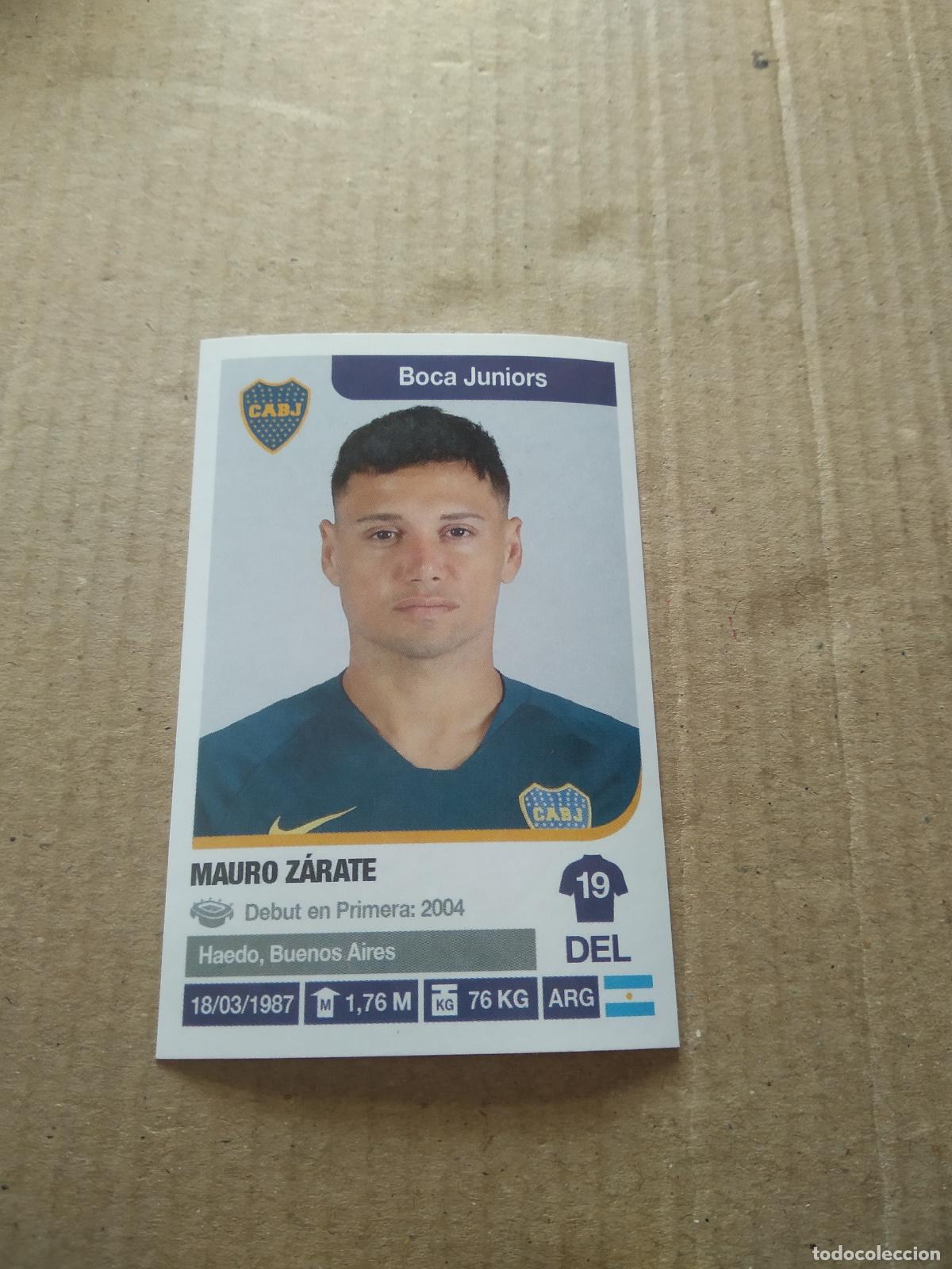 Cromos de F&uacute;tbol: 92 MAURO ZARATE BOCA JUNIORS CROMO FUTBOL ARGENTINO 18-19 PANINI LIGA ARGENTINA 2018-2019