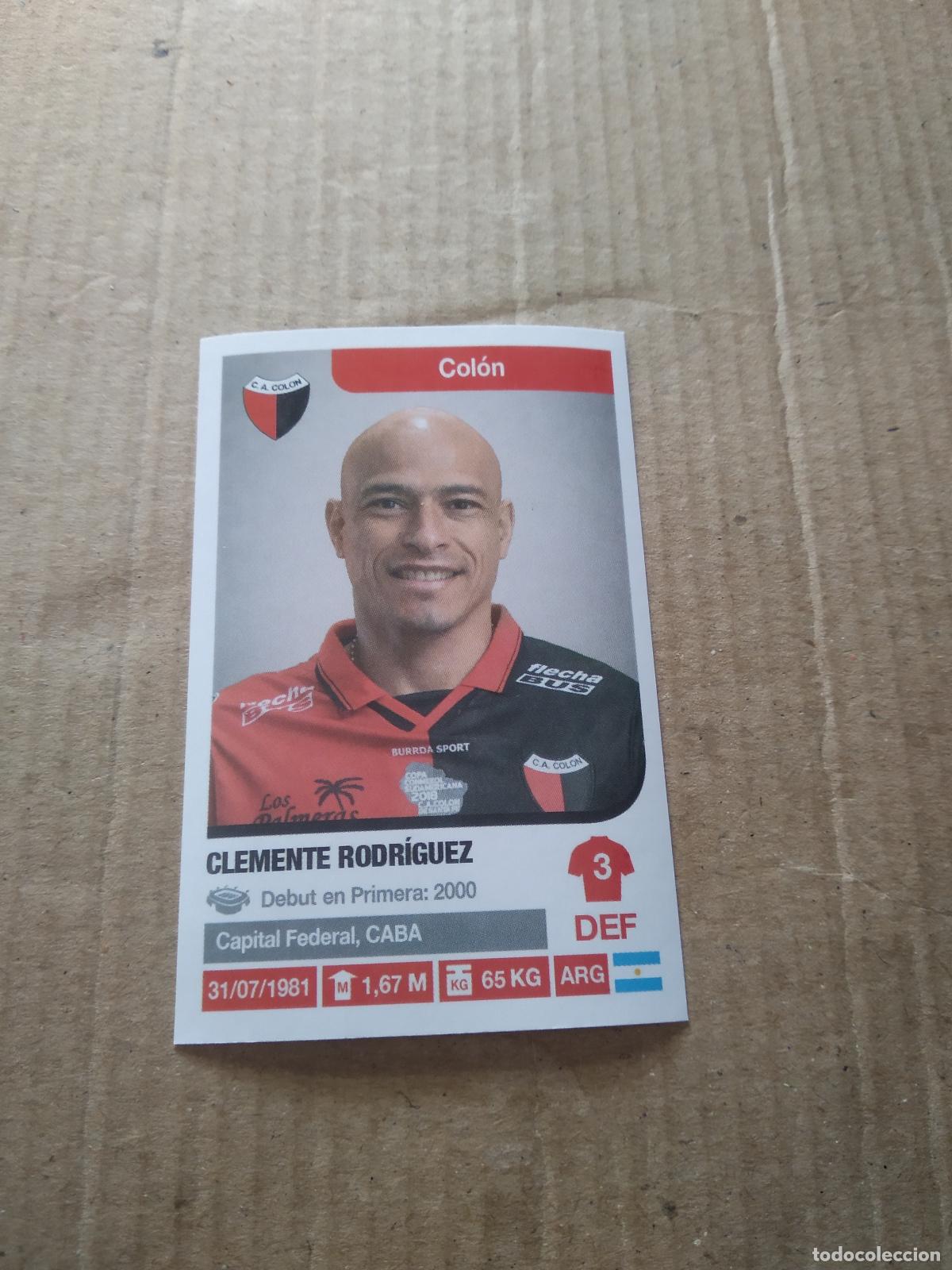 Cromos de F&uacute;tbol: 96 CLEMENTE RODRIGUEZ COLON CROMO FUTBOL ARGENTINO 18-19 PANINI LIGA ARGENTINA 2018-2019