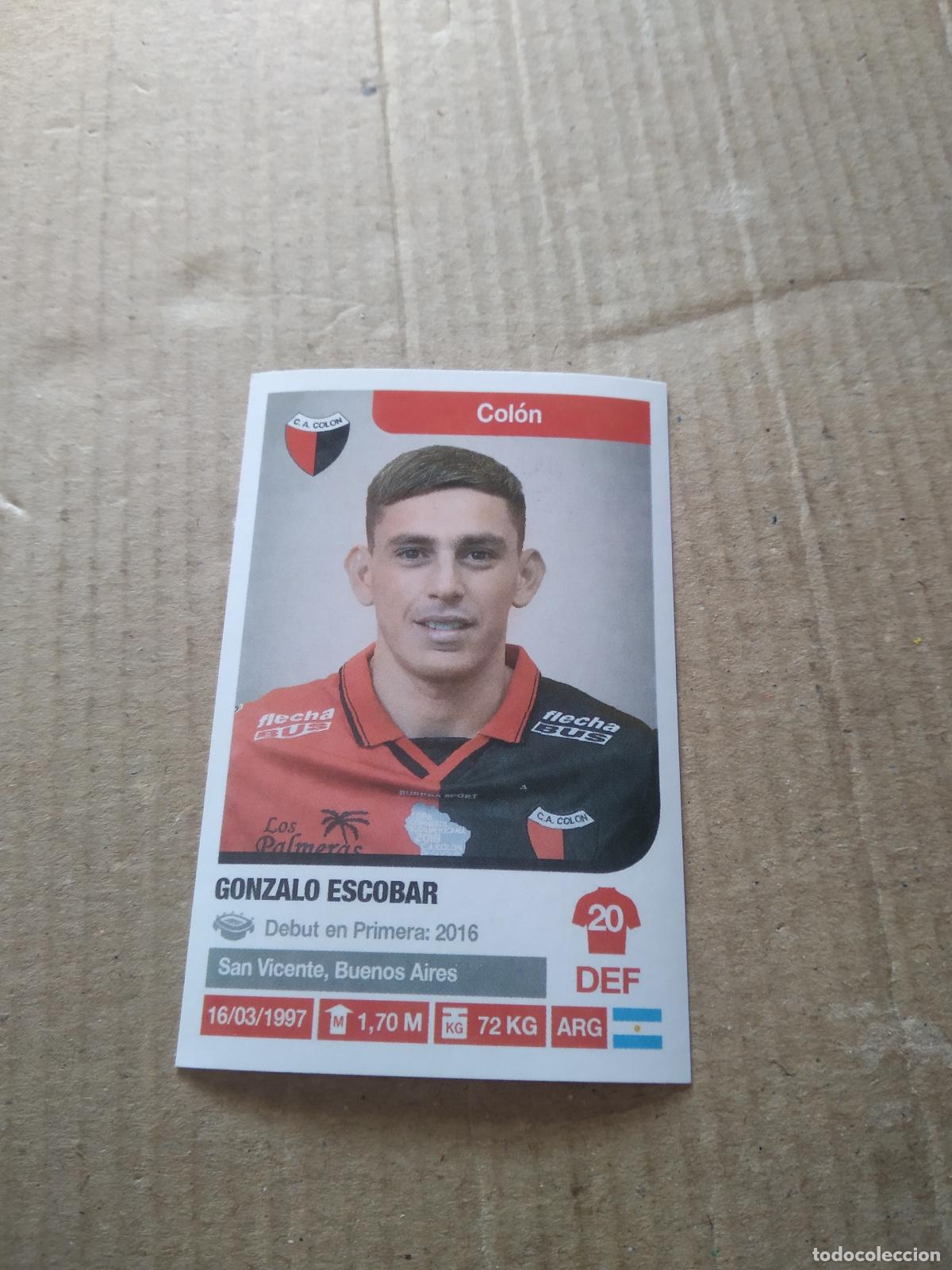 Cromos de F&uacute;tbol: 98 GONZALO ESCOBAR COLON CROMO FUTBOL ARGENTINO 18-19 PANINI LIGA ARGENTINA 2018-2019