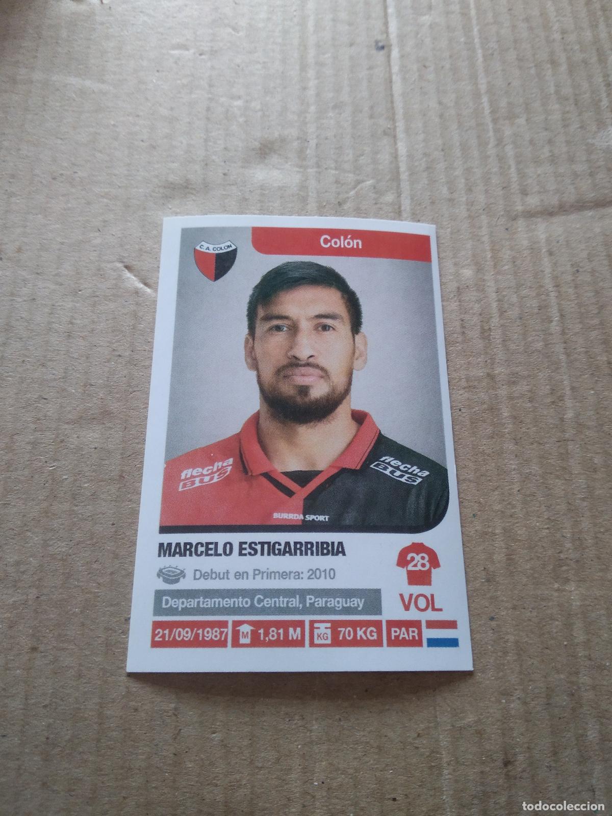 Cromos de F&uacute;tbol: 102 MARCELO ESTIGARRIBIA COLON CROMO FUTBOL ARGENTINO 18-19 PANINI LIGA ARGENTINA 2018-2019