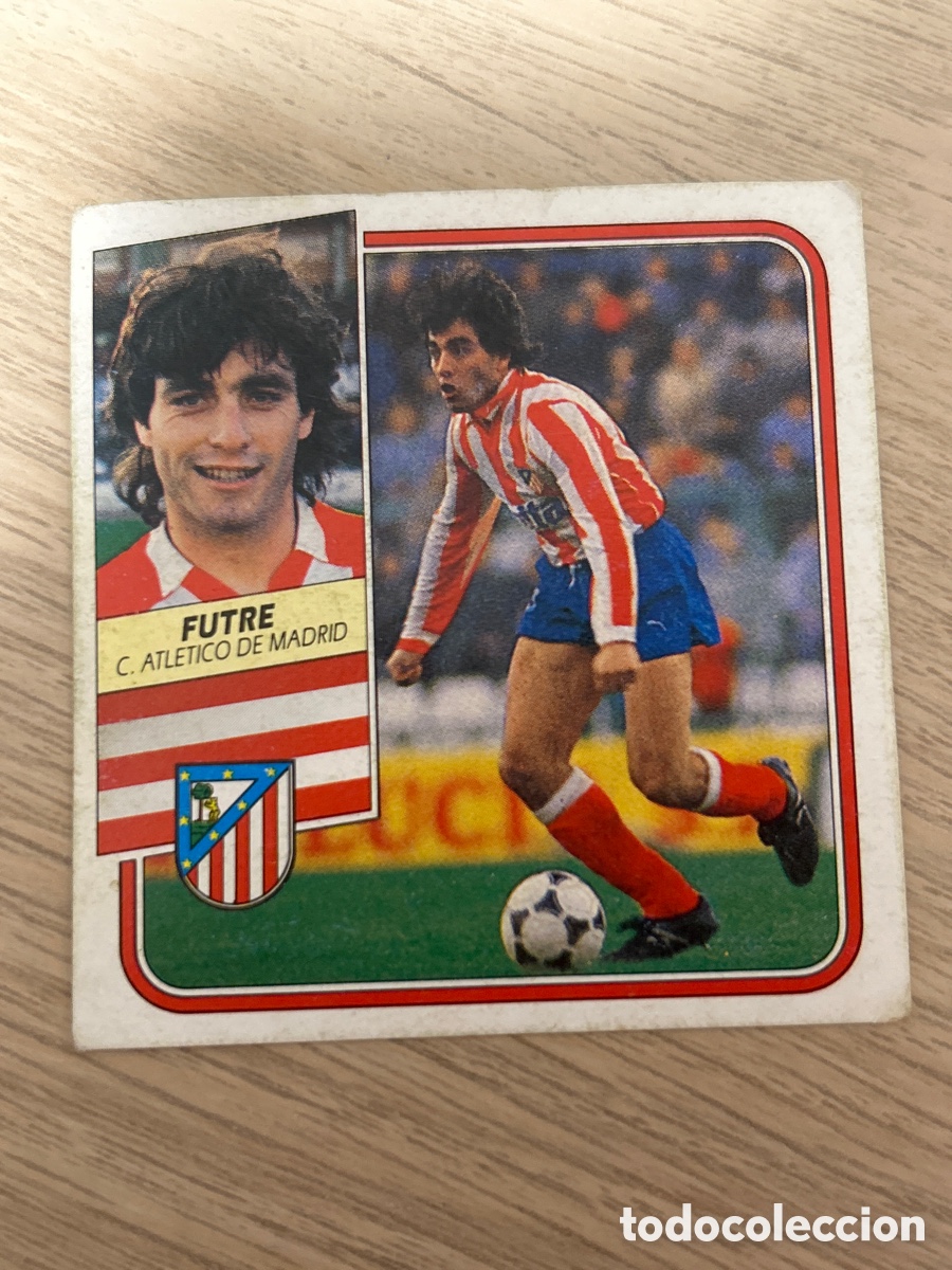 Cromos de F&uacute;tbol: FUTRE ATLETICO MADRID LIGA ESTE 1989 1990 89 90 NUNCA PEGADO SIN PEGAR