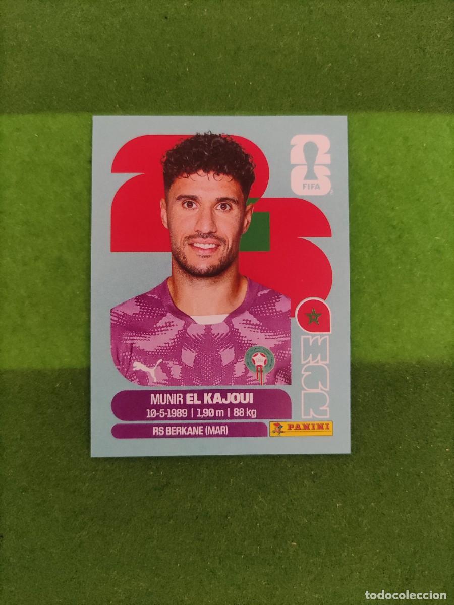 Cromos de F&uacute;tbol: El Kajoui Marruecos MAR 3 Sticker Mundial 2026 FIFA World Cup / Sin pegar