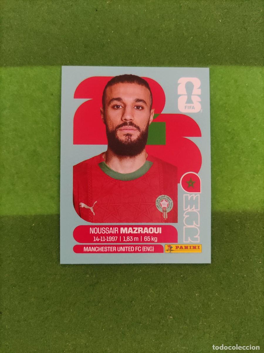 Cromos de F&uacute;tbol: Mazraoui Marruecos MAR 5 Sticker Mundial 2026 FIFA World Cup / Sin pegar