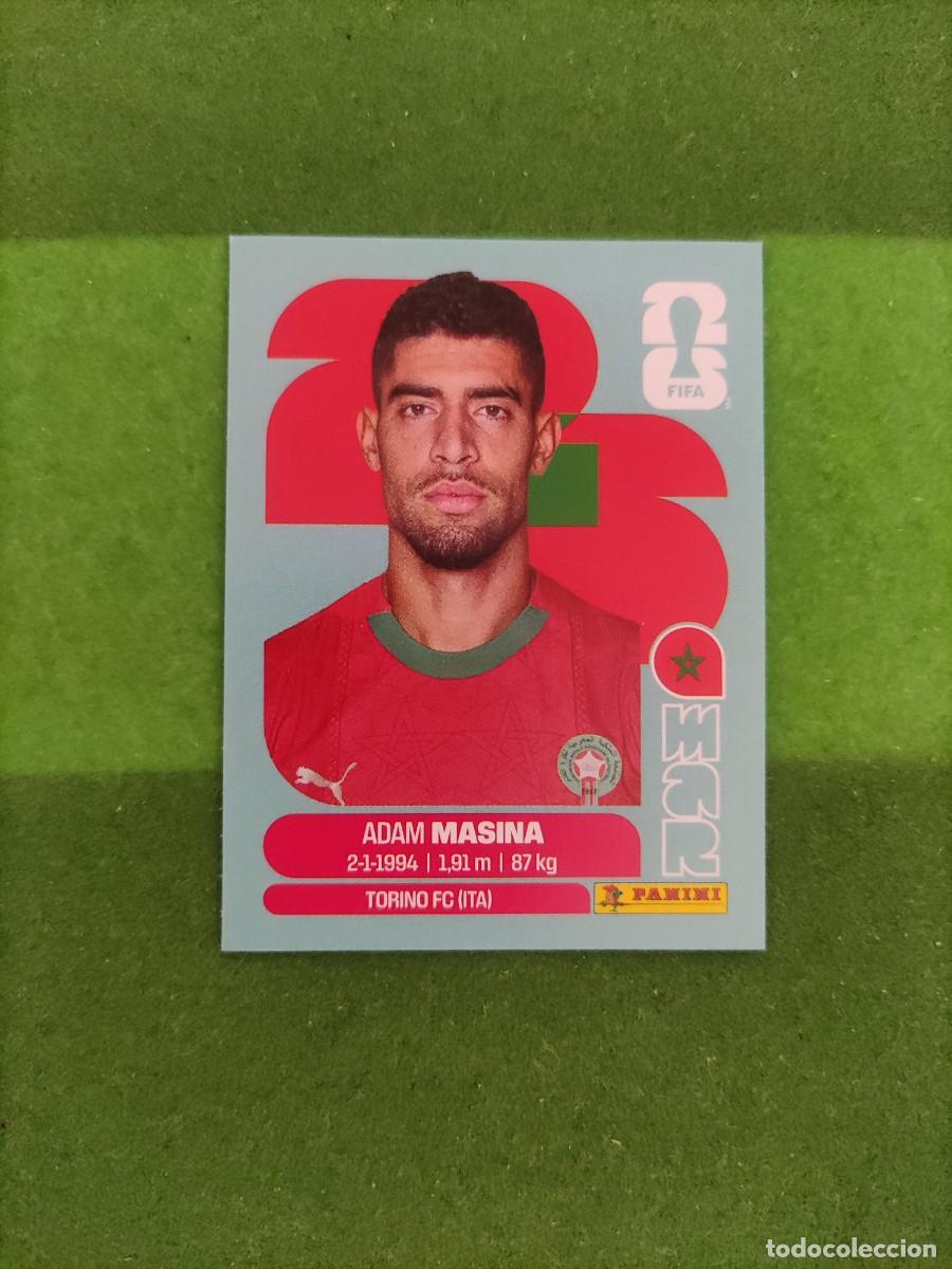 Cromos de F&uacute;tbol: Masina Marruecos MAR 9 Sticker Mundial 2026 FIFA World Cup / Sin pegar