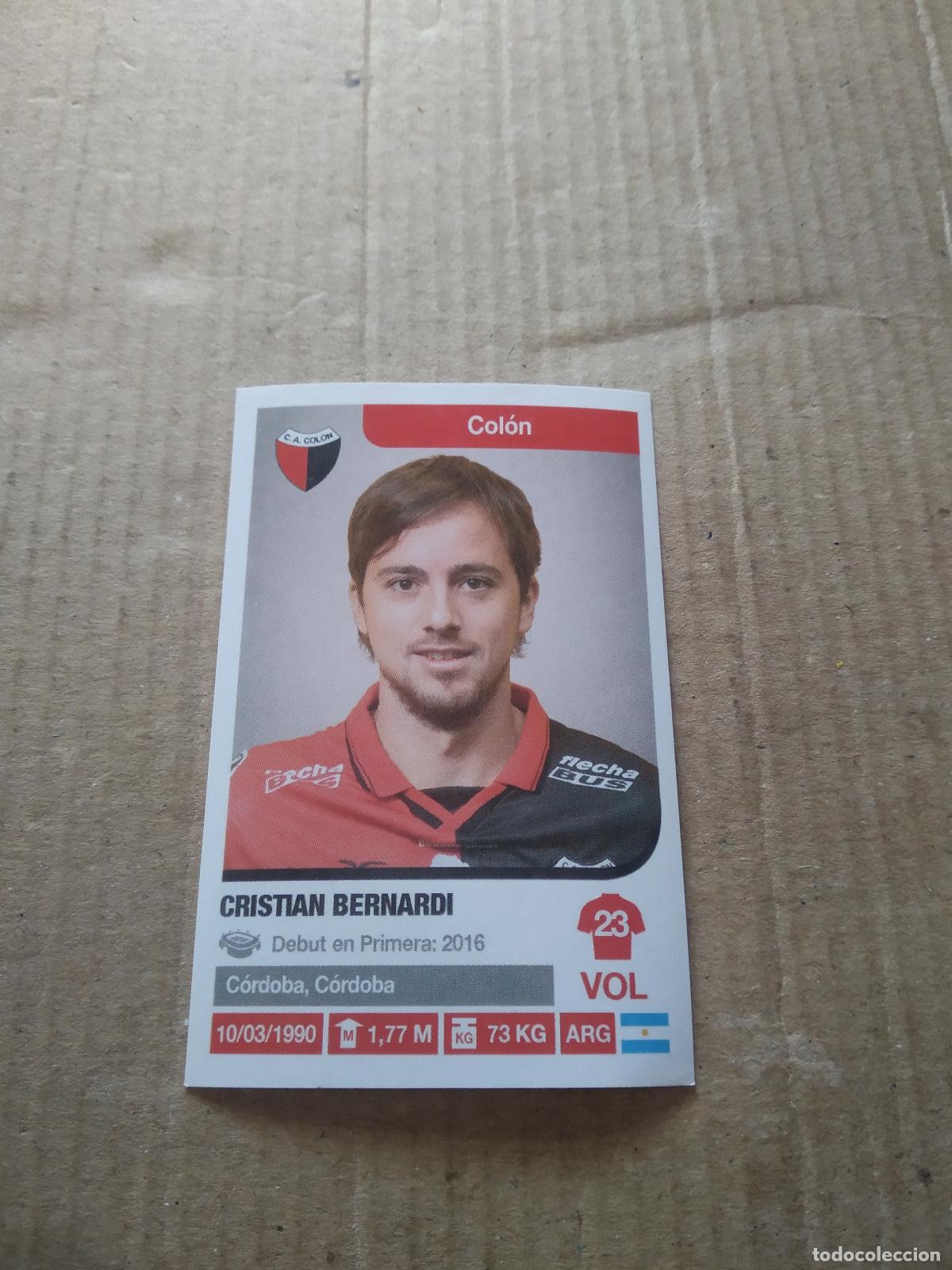 Cromos de F&uacute;tbol: 104 CRISTIAN BERNARDI COLON CROMO FUTBOL ARGENTINO 18-19 PANINI LIGA ARGENTINA 2018-2019