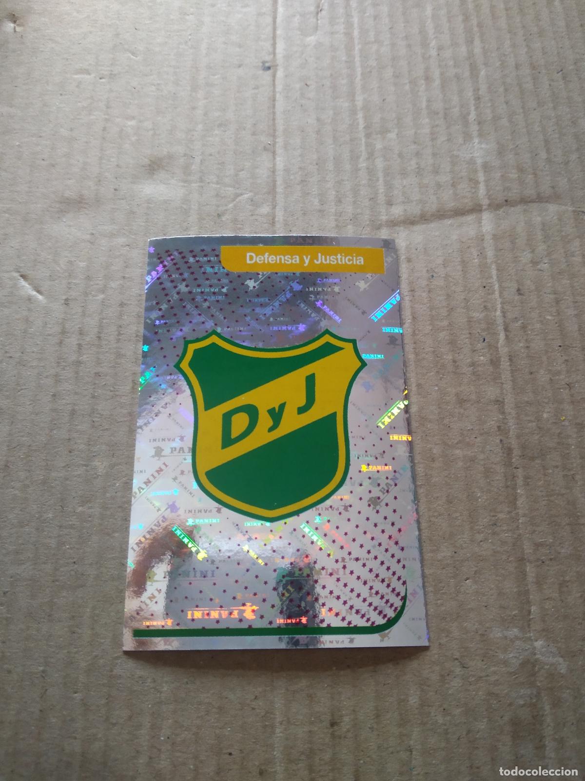 Cromos de F&uacute;tbol: 108 ESCUDO DEFENSA Y JUSTICIA CROMO FUTBOL ARGENTINO 18-19 PANINI LIGA ARGENTINA 2018-2019