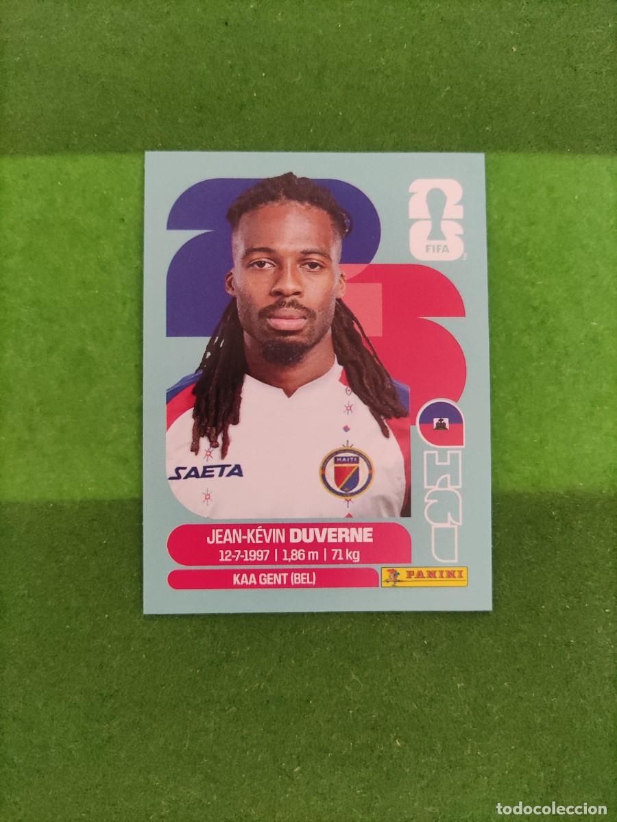 Cromos de F&uacute;tbol: Duverne Hait&iacute; HAI 5 Sticker Mundial 2026 FIFA World Cup / Sin pegar
