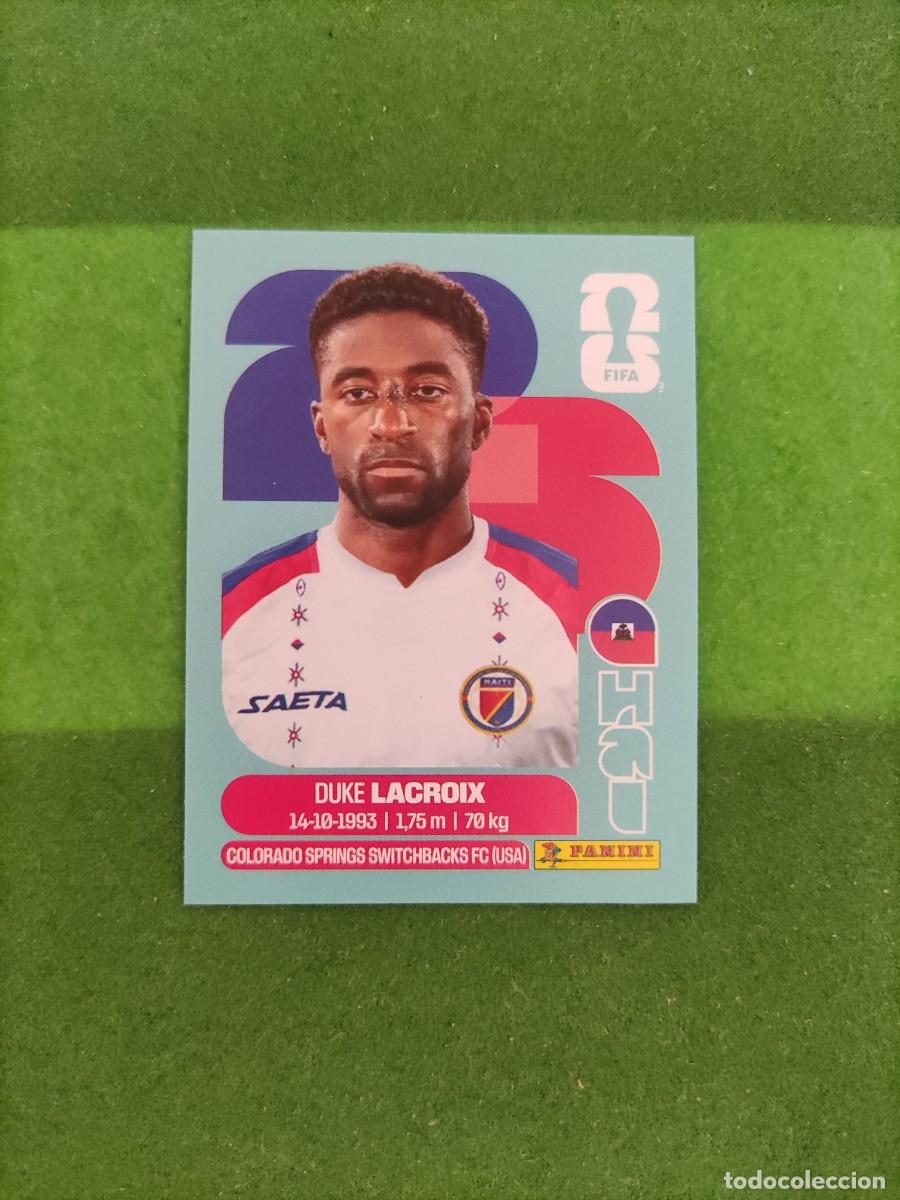Cromos de F&uacute;tbol: Lacroix Hait&iacute; HAI 7 Sticker Mundial 2026 FIFA World Cup / Sin pegar