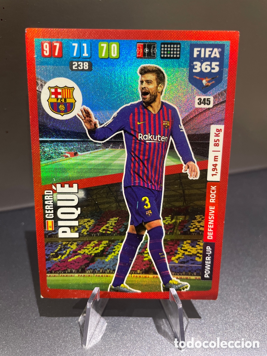Fu&szlig;ball-Sticker: Pique 345 Defensive Rock Panini Adrenalyn 2019-20 FC Barcelona