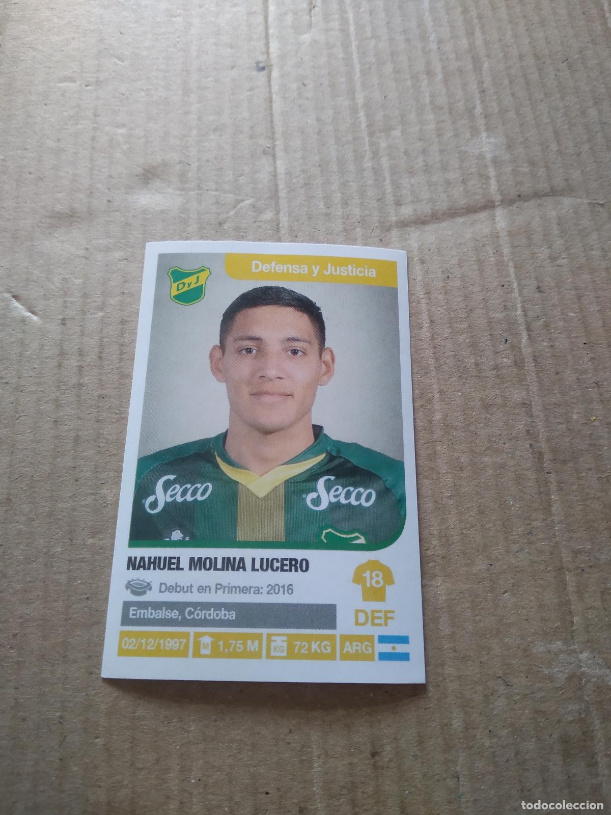 Cromos de F&uacute;tbol: 114 NAHUEL MOLINA ROOKIE DEFENSA CROMO FUTBOL ARGENTINO 18-19 PANINI LIGA ARGENTINA 2018-2019