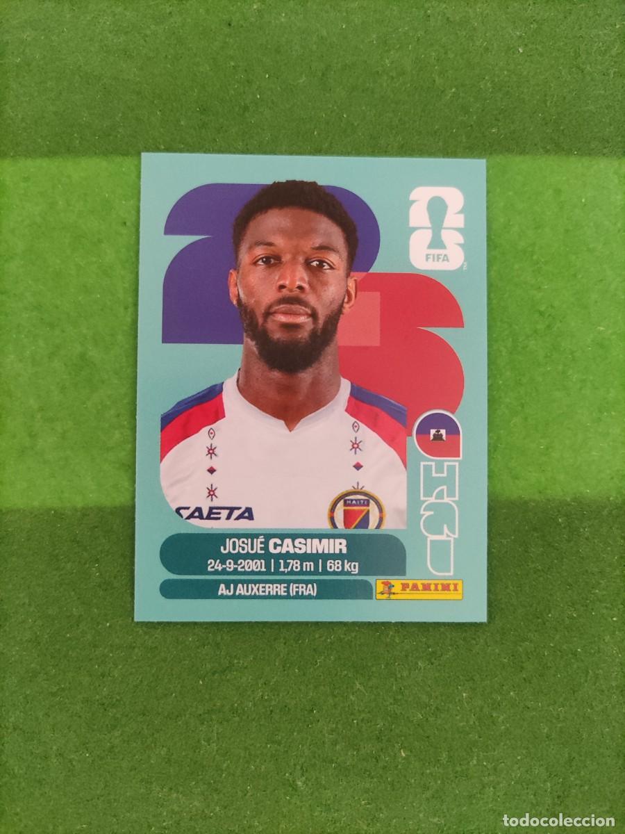 Cromos de F&uacute;tbol: Casimir Hait&iacute; HAI 16 Sticker Mundial 2026 FIFA World Cup / Sin pegar